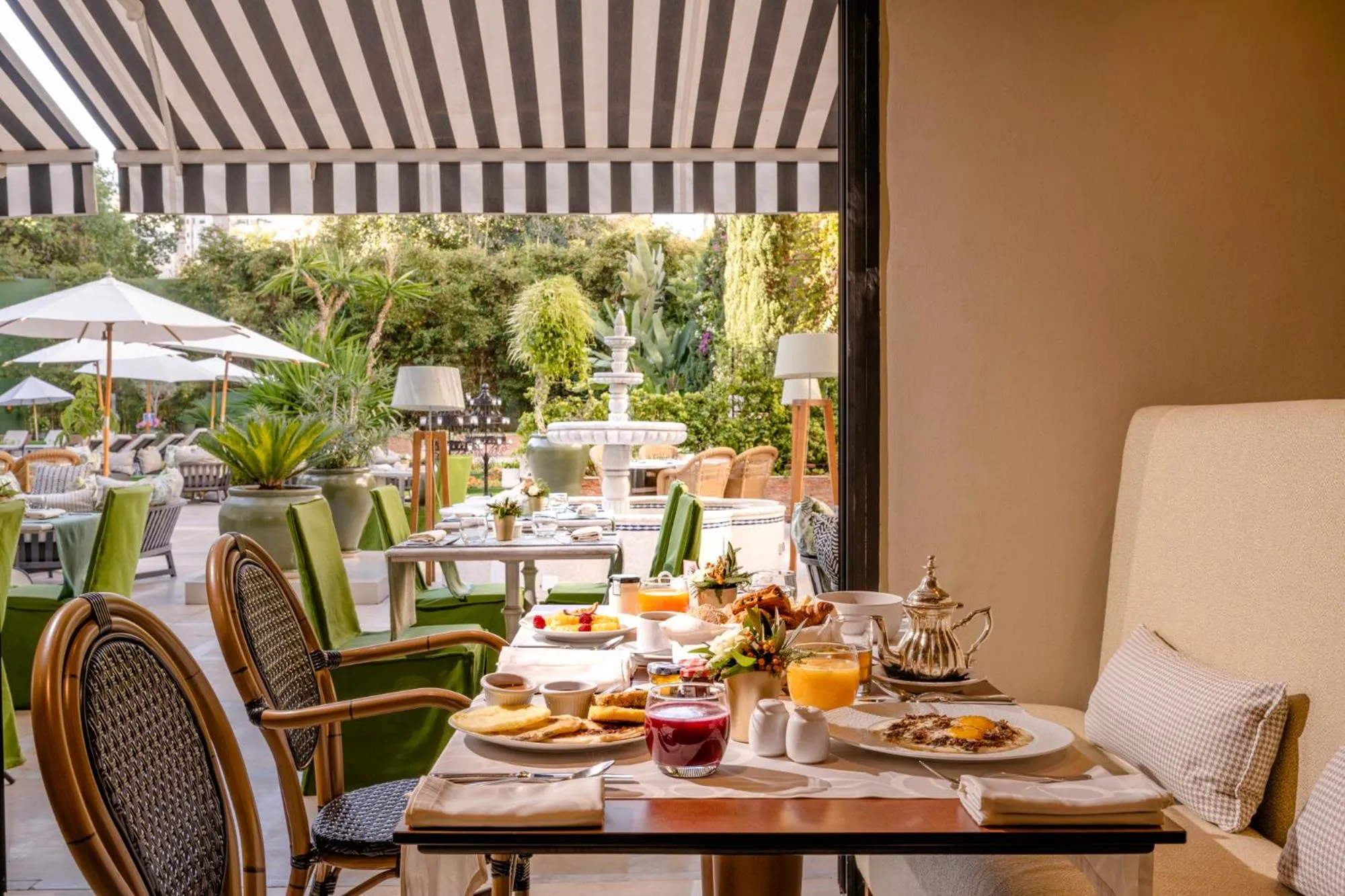 Breakfast in Le Casablanca Hotel