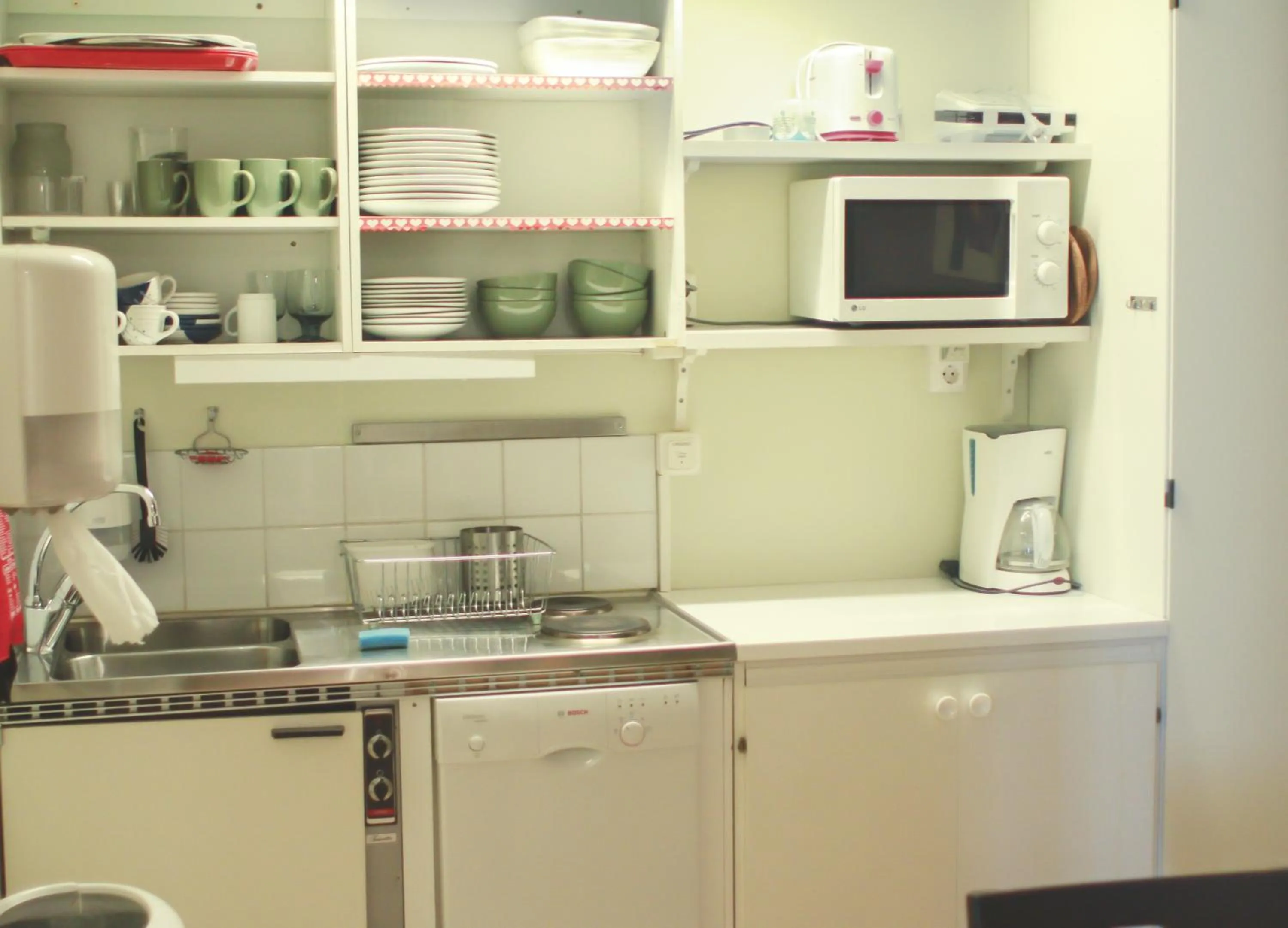 Kitchen or kitchenette in Hotel Sollefteå