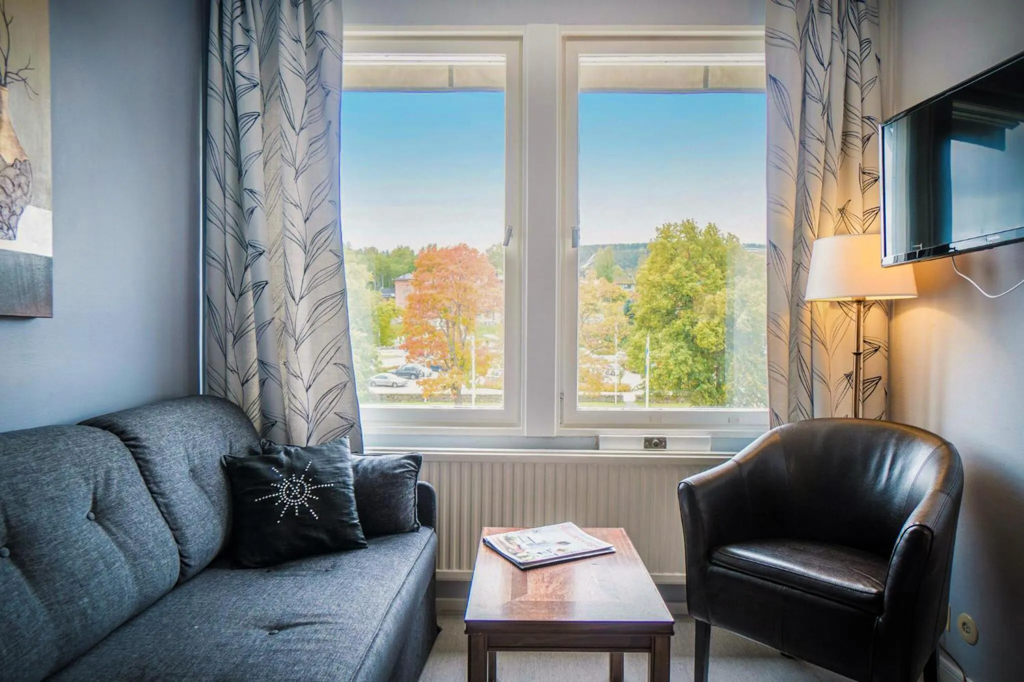 Mountain view in Hotel Sollefteå