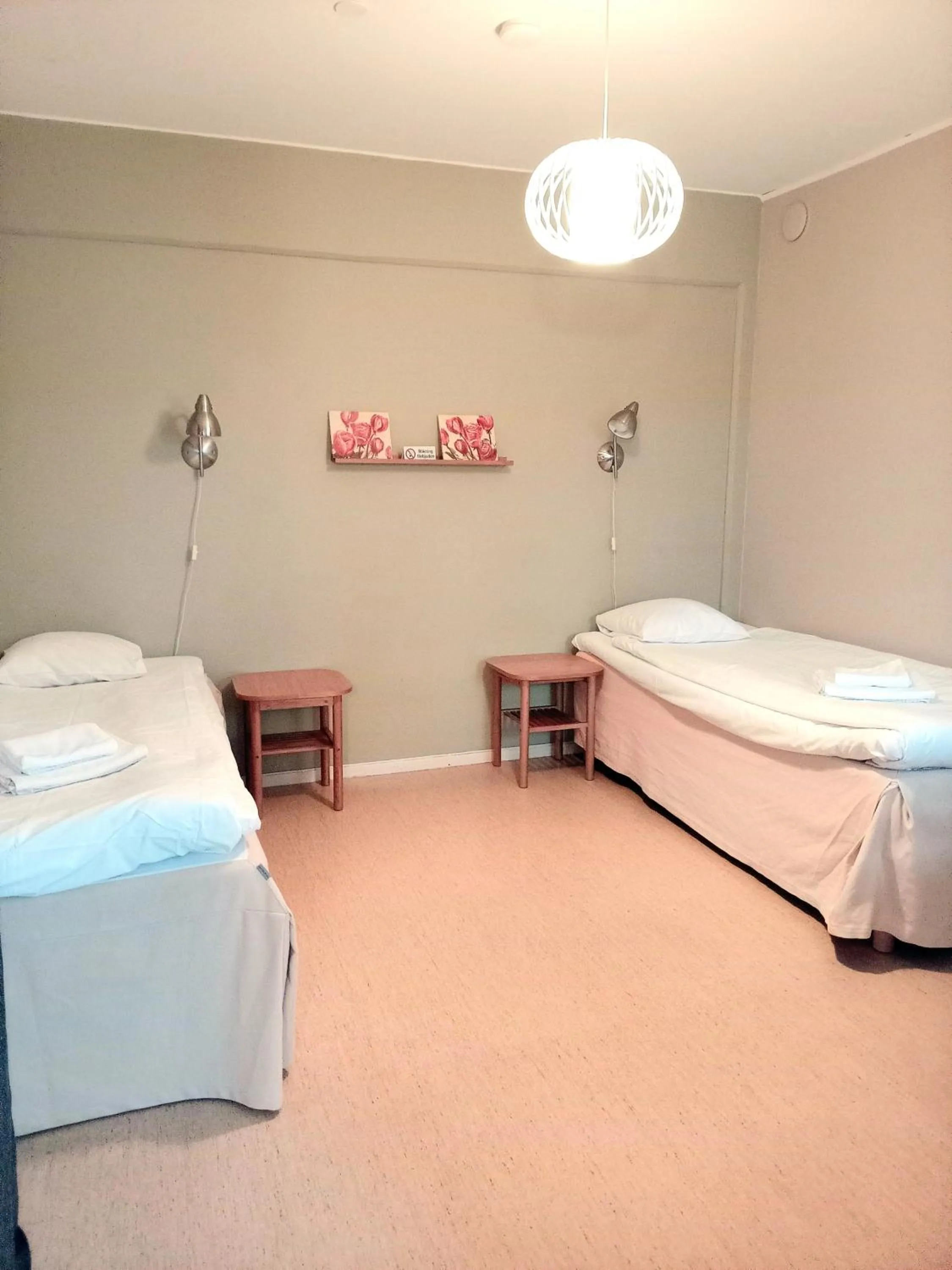 Bed in Hotel Sollefteå