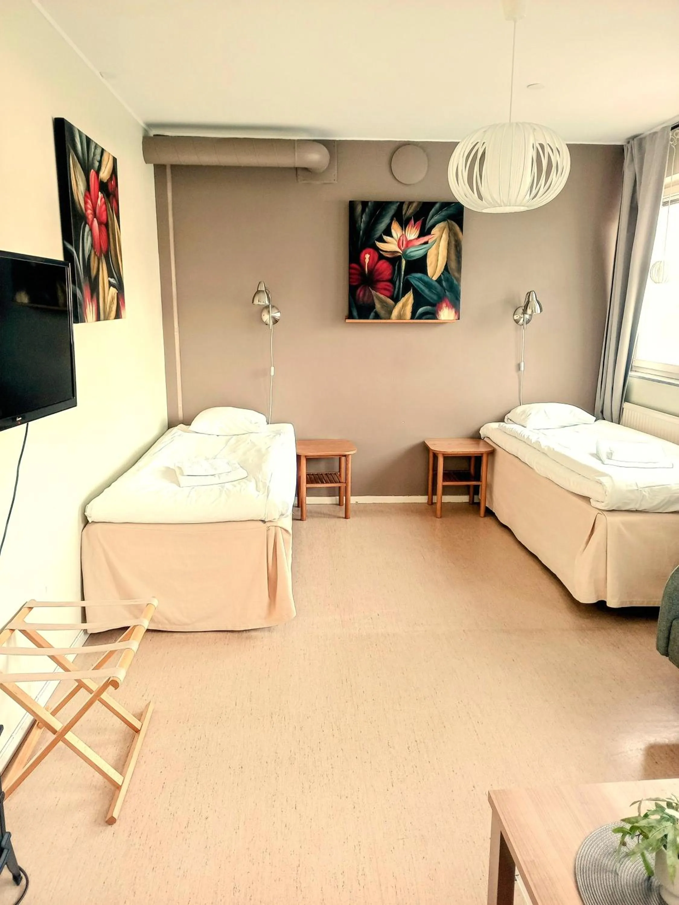 Bed in Hotel Sollefteå