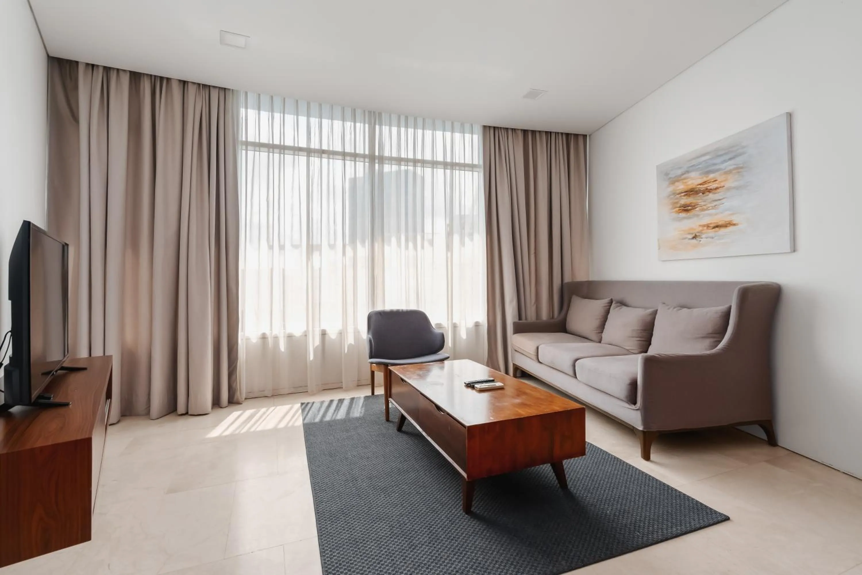 Living room in Vortex KLCC Apartments