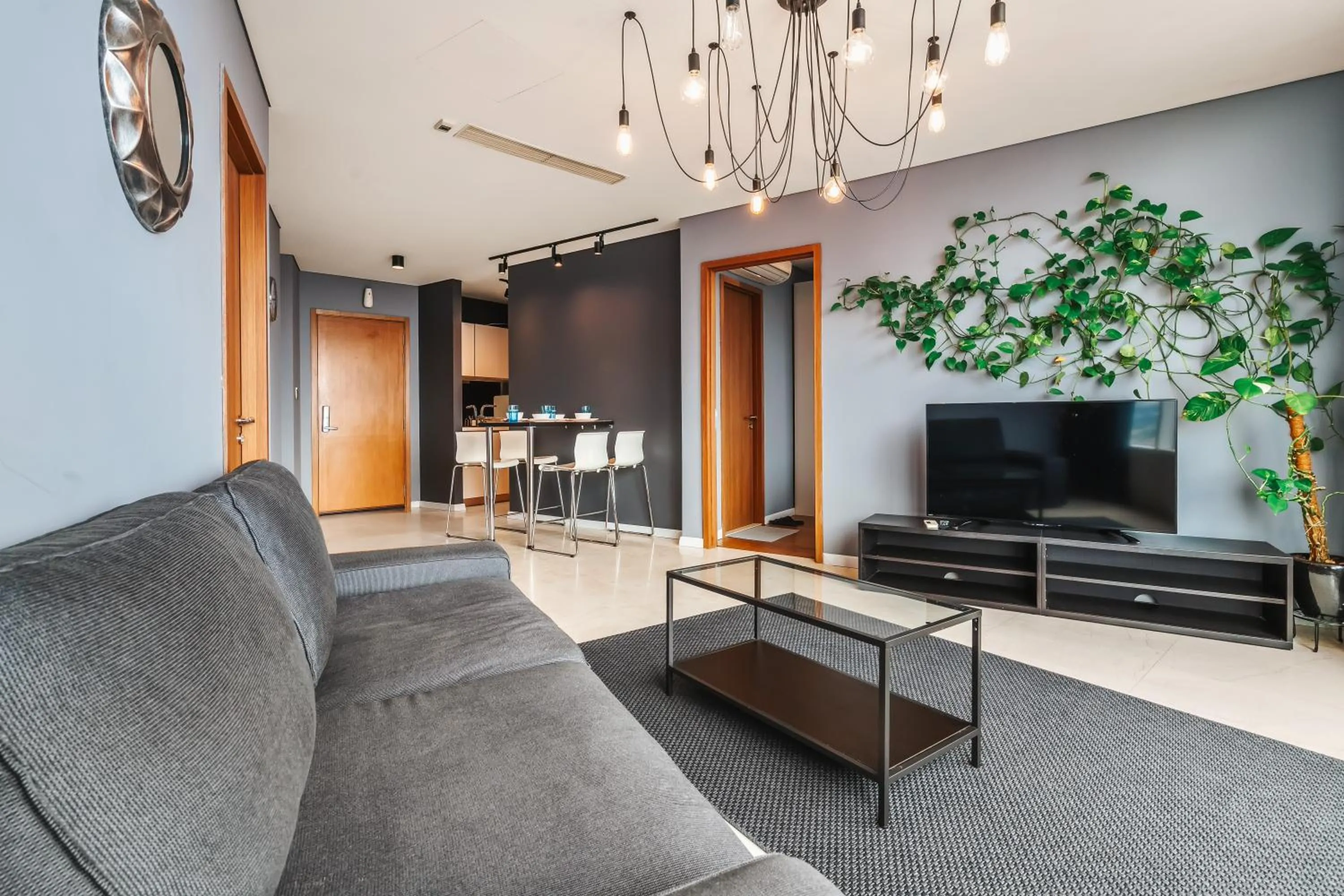 Living room in Vortex KLCC Apartments