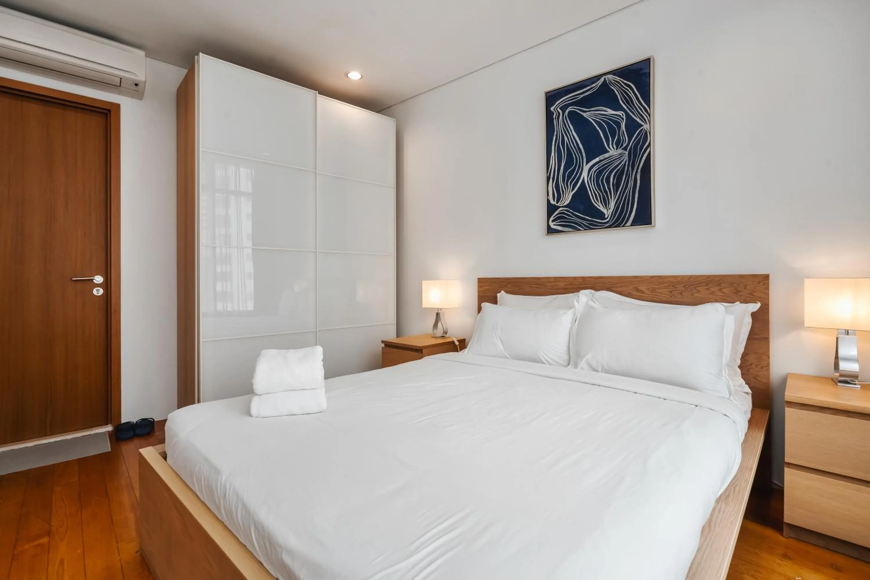 Bedroom, Bed in Vortex KLCC Apartments