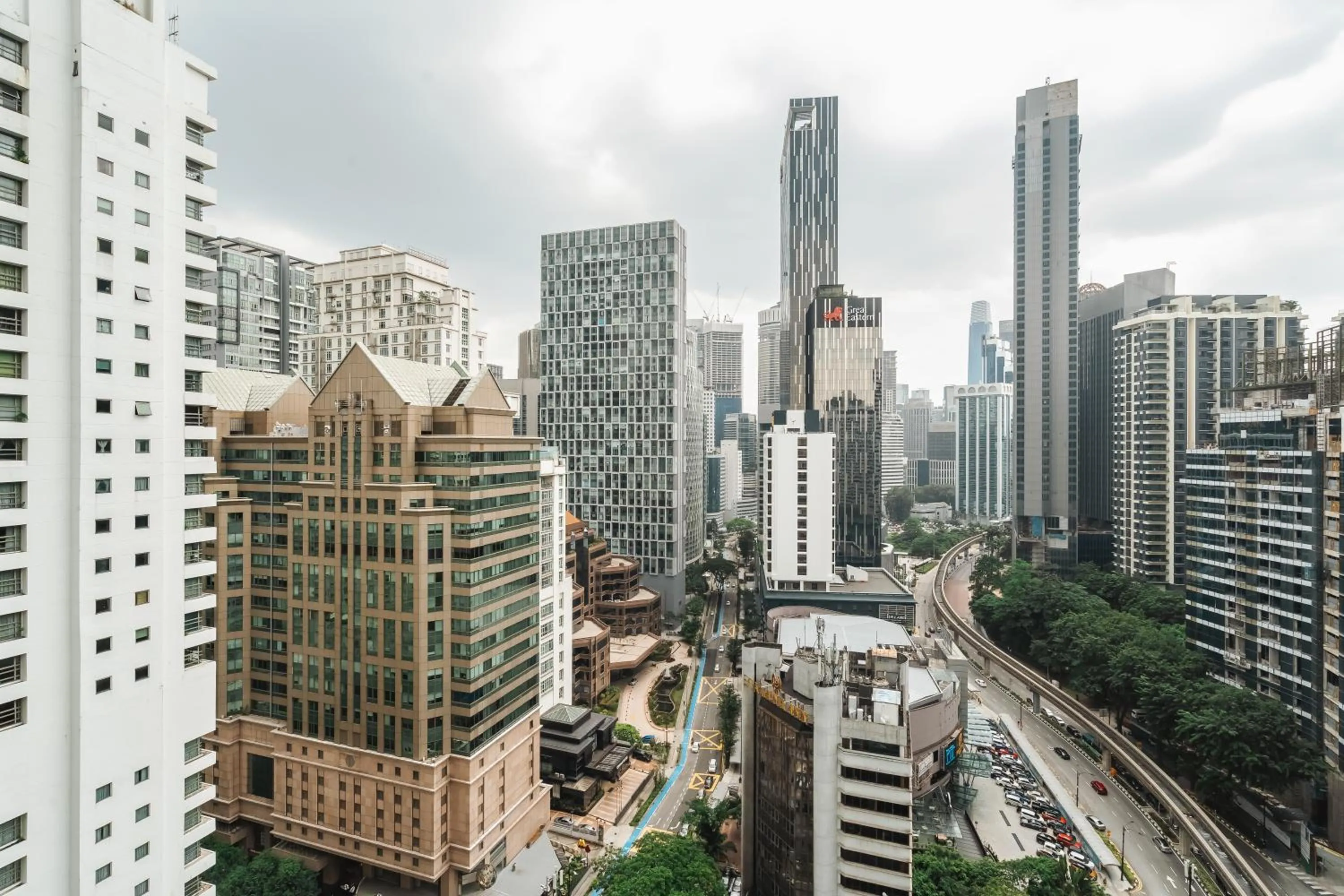 View (from property/room) in Vortex KLCC Apartments