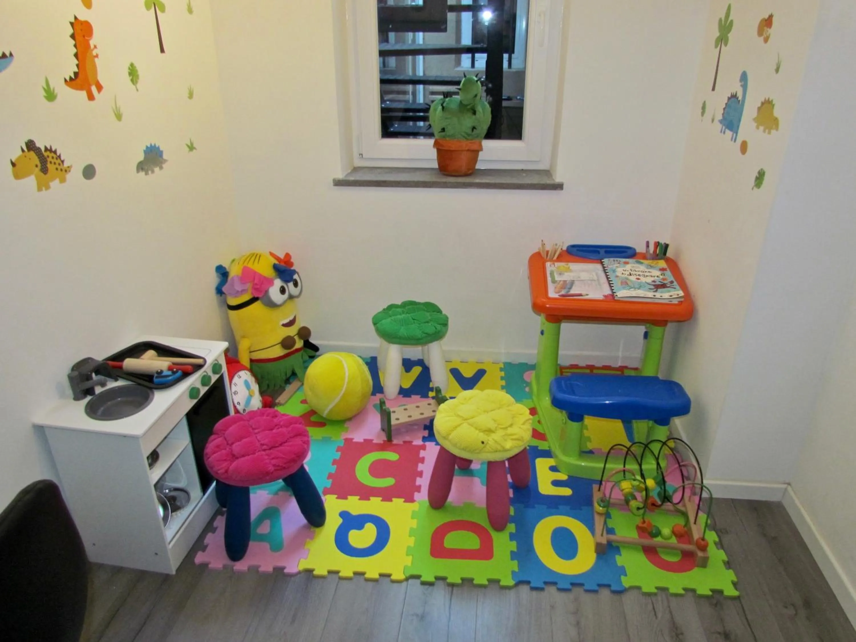 Children play ground in Brunelleschi Holidays Hostel