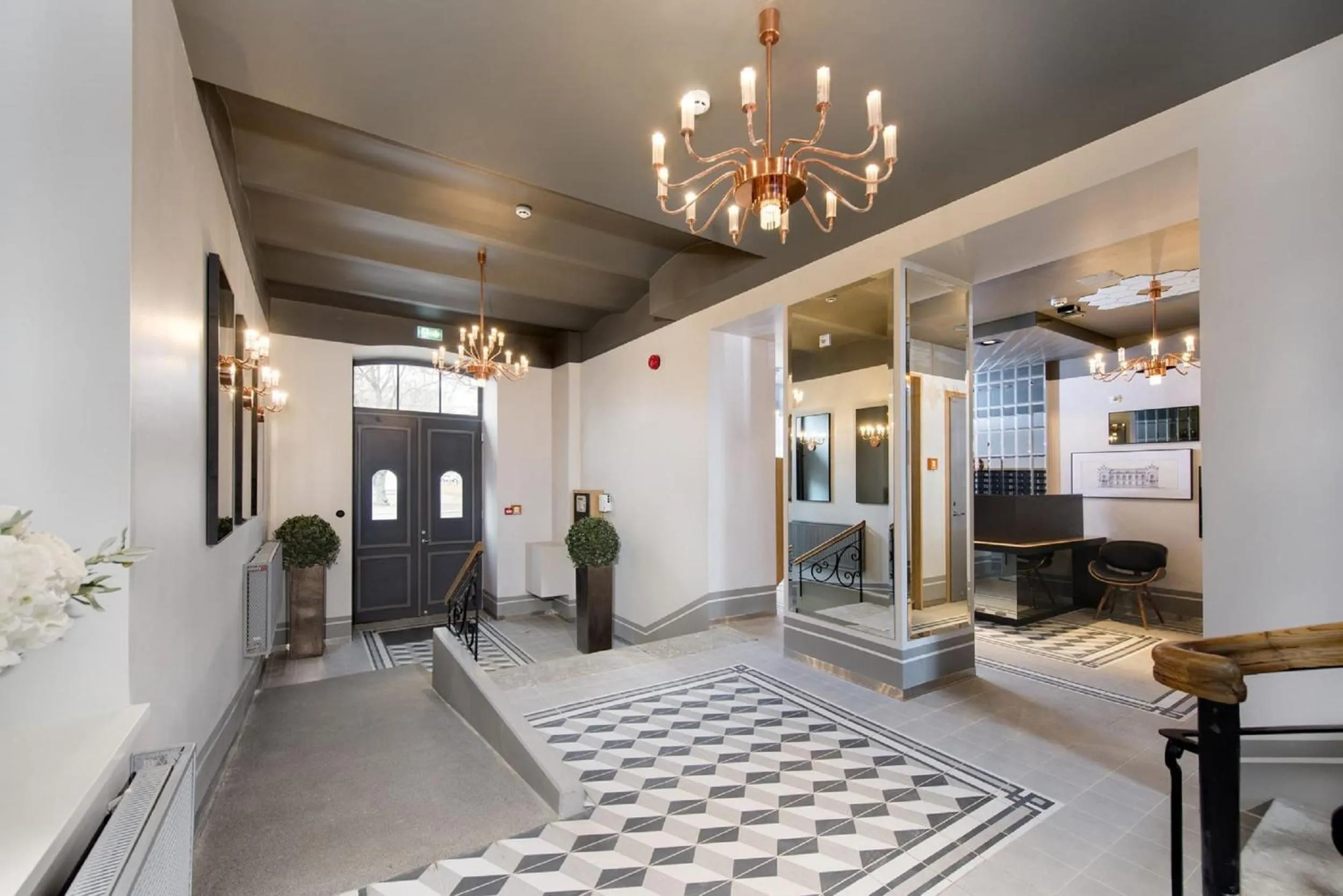 Facade/entrance in Lighthouse Apartments