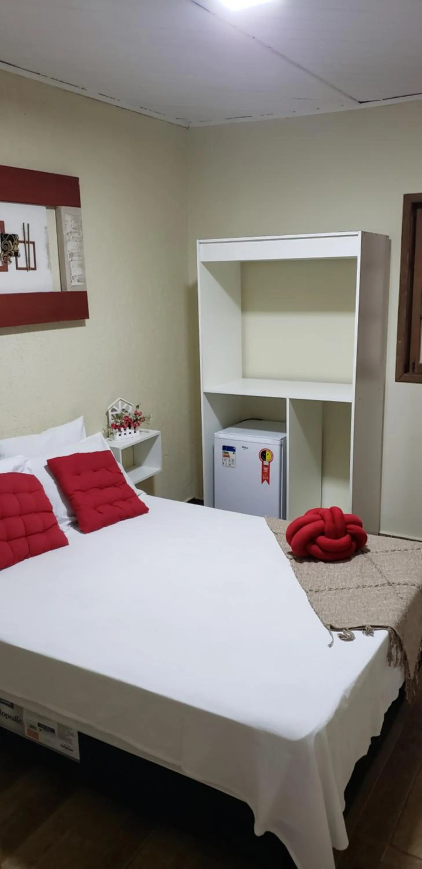 Bed in Pousada Caminho do Pontal