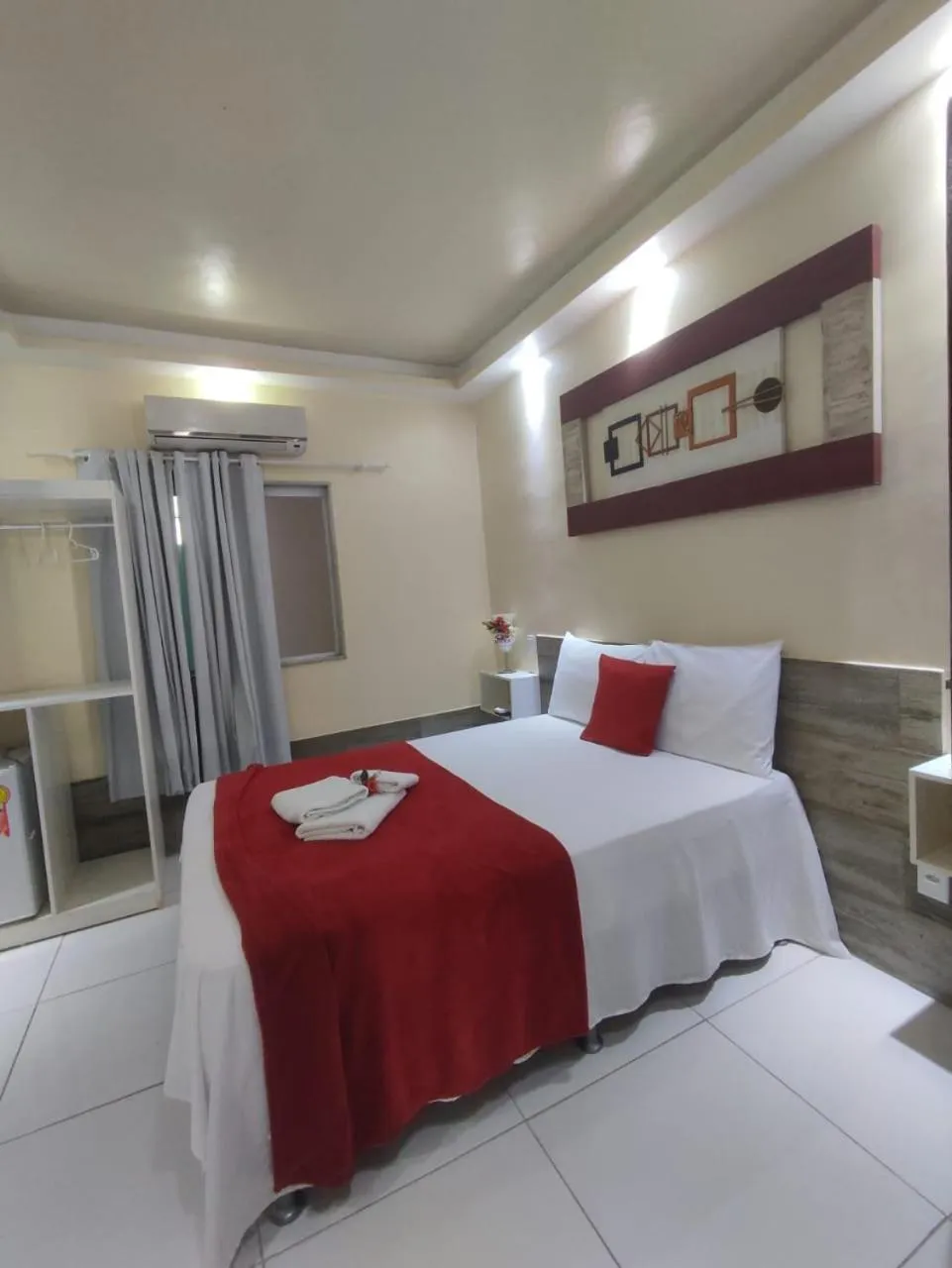 Bed in Pousada Caminho do Pontal