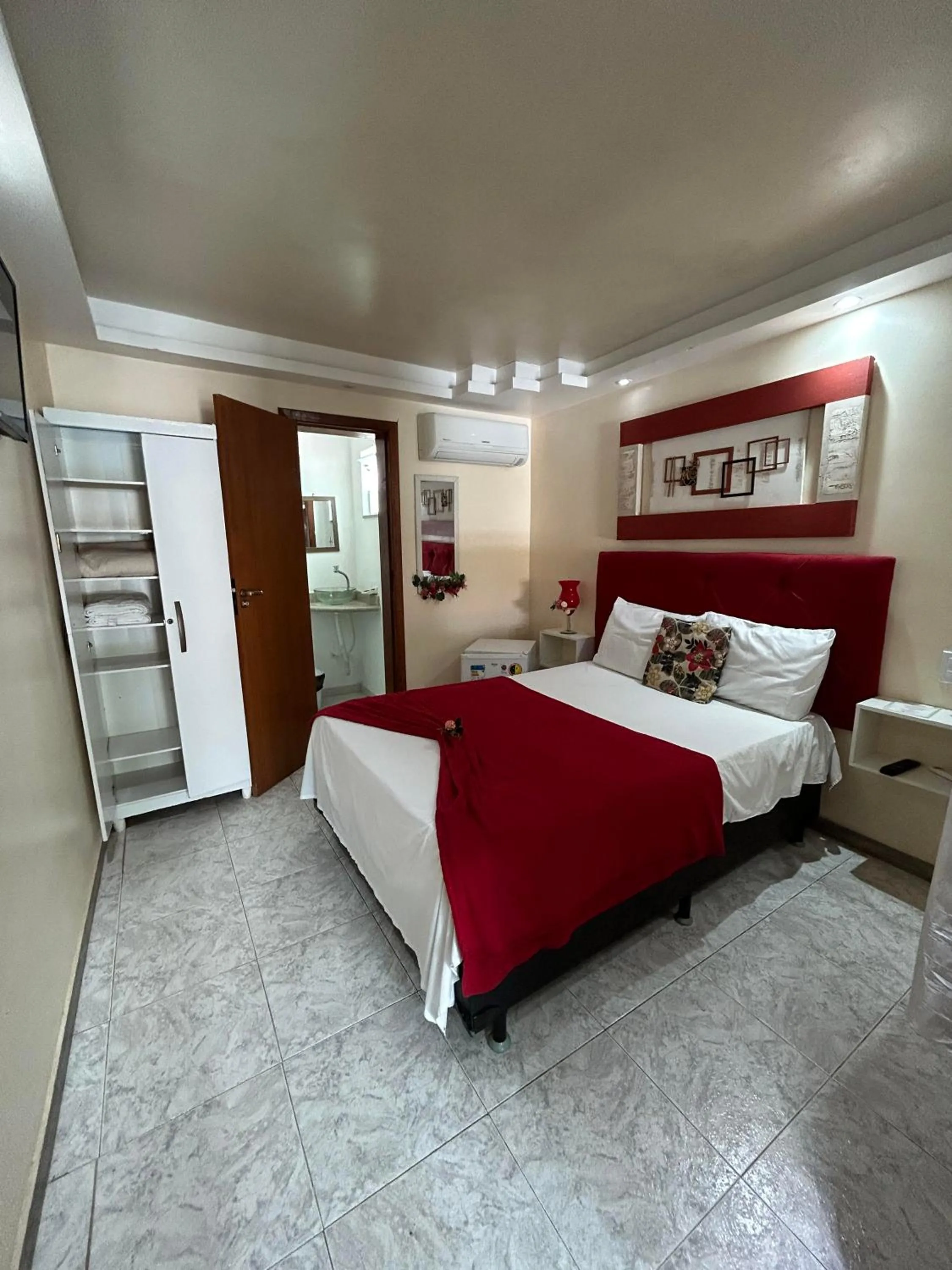 Bed in Pousada Caminho do Pontal