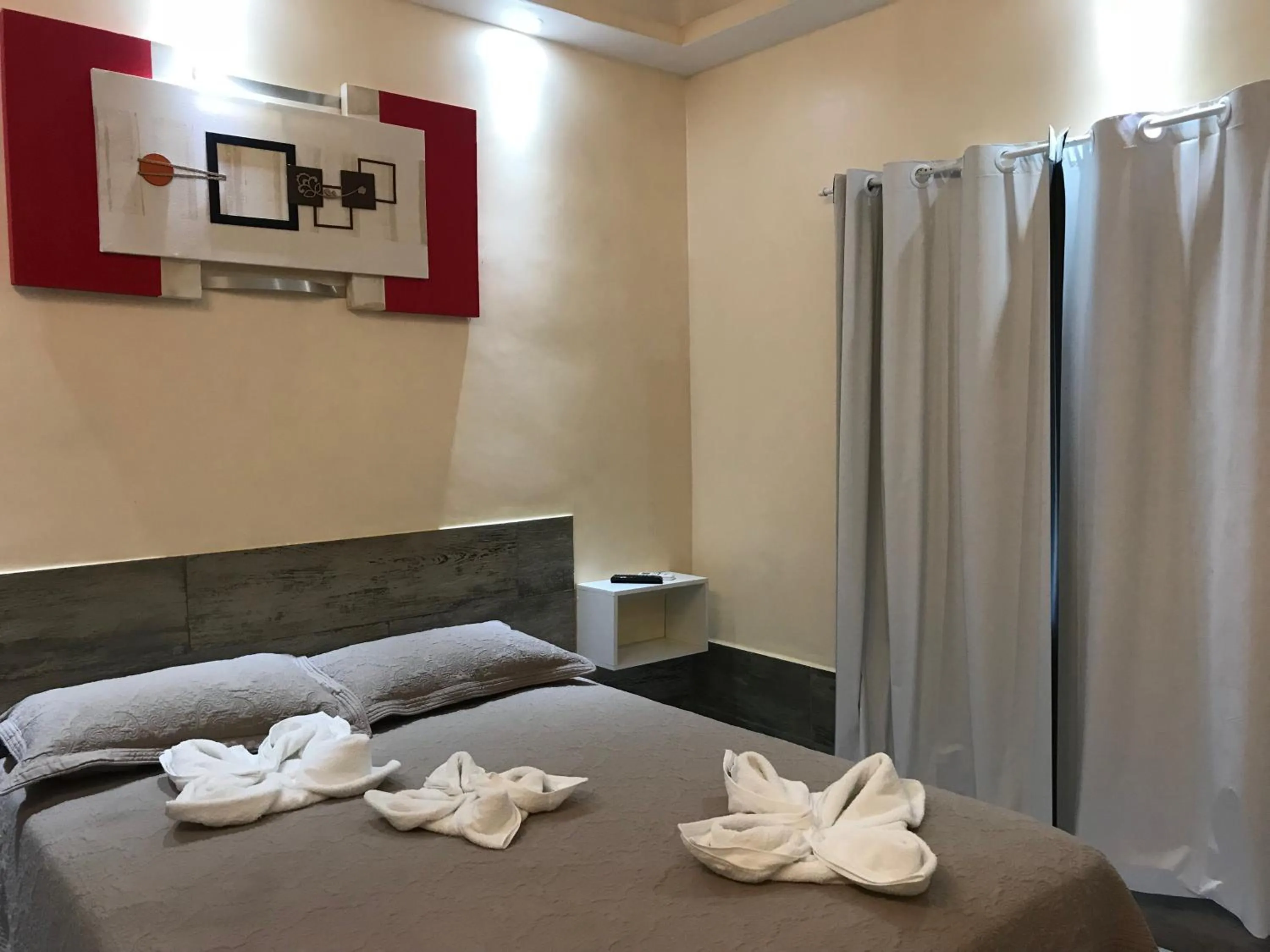 Bed in Pousada Caminho do Pontal