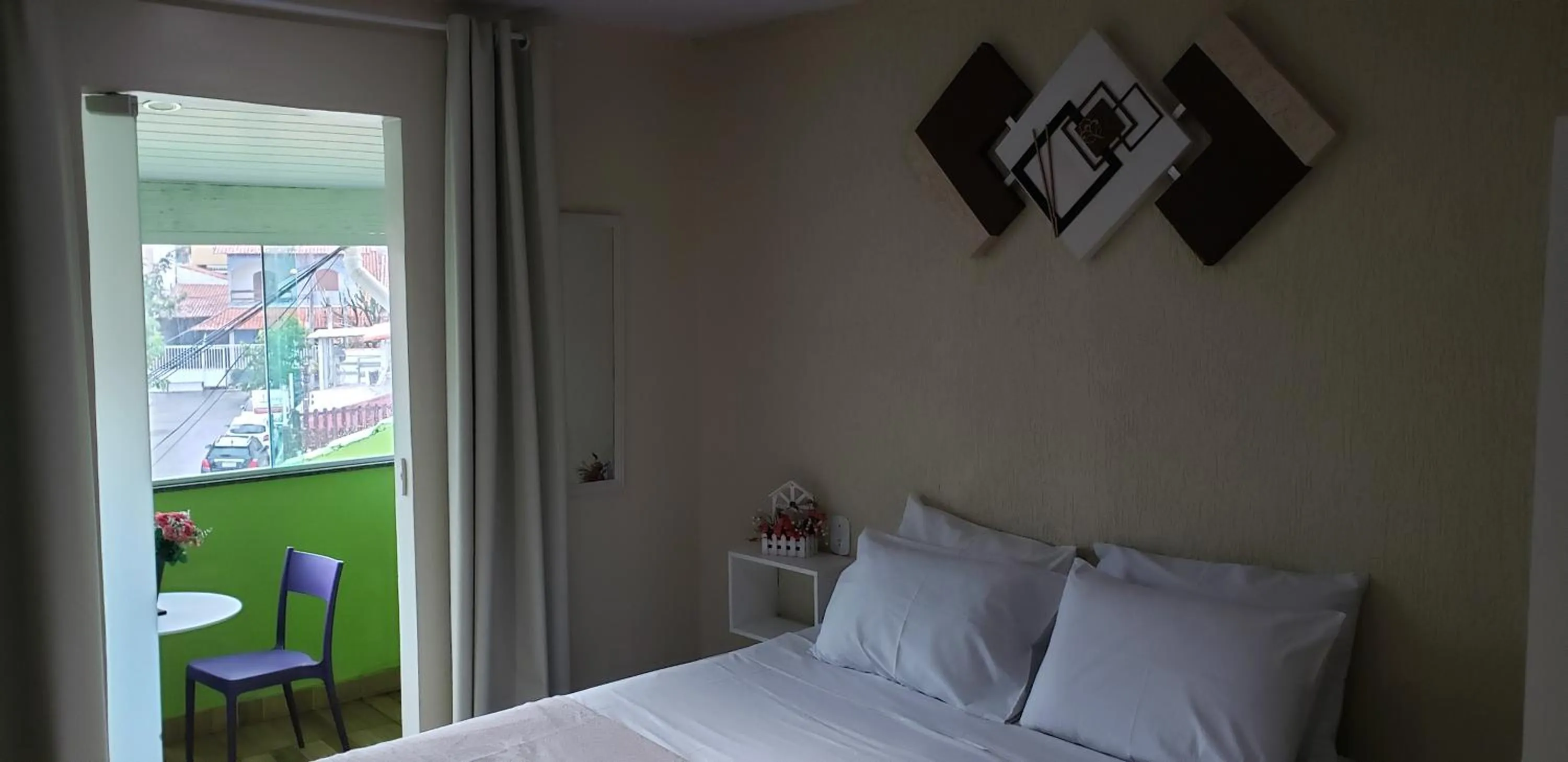 Bed in Pousada Caminho do Pontal