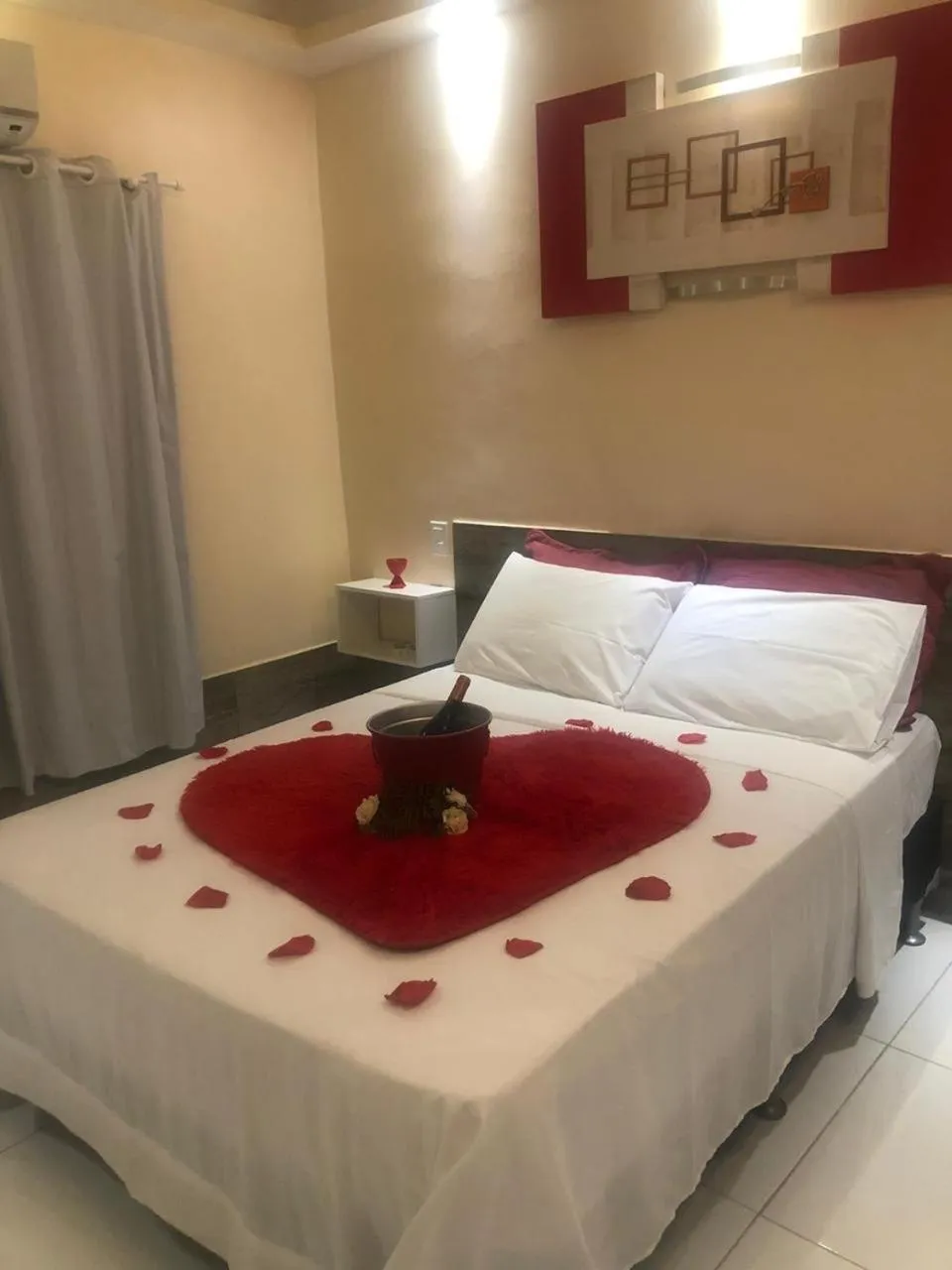 Bed in Pousada Caminho do Pontal