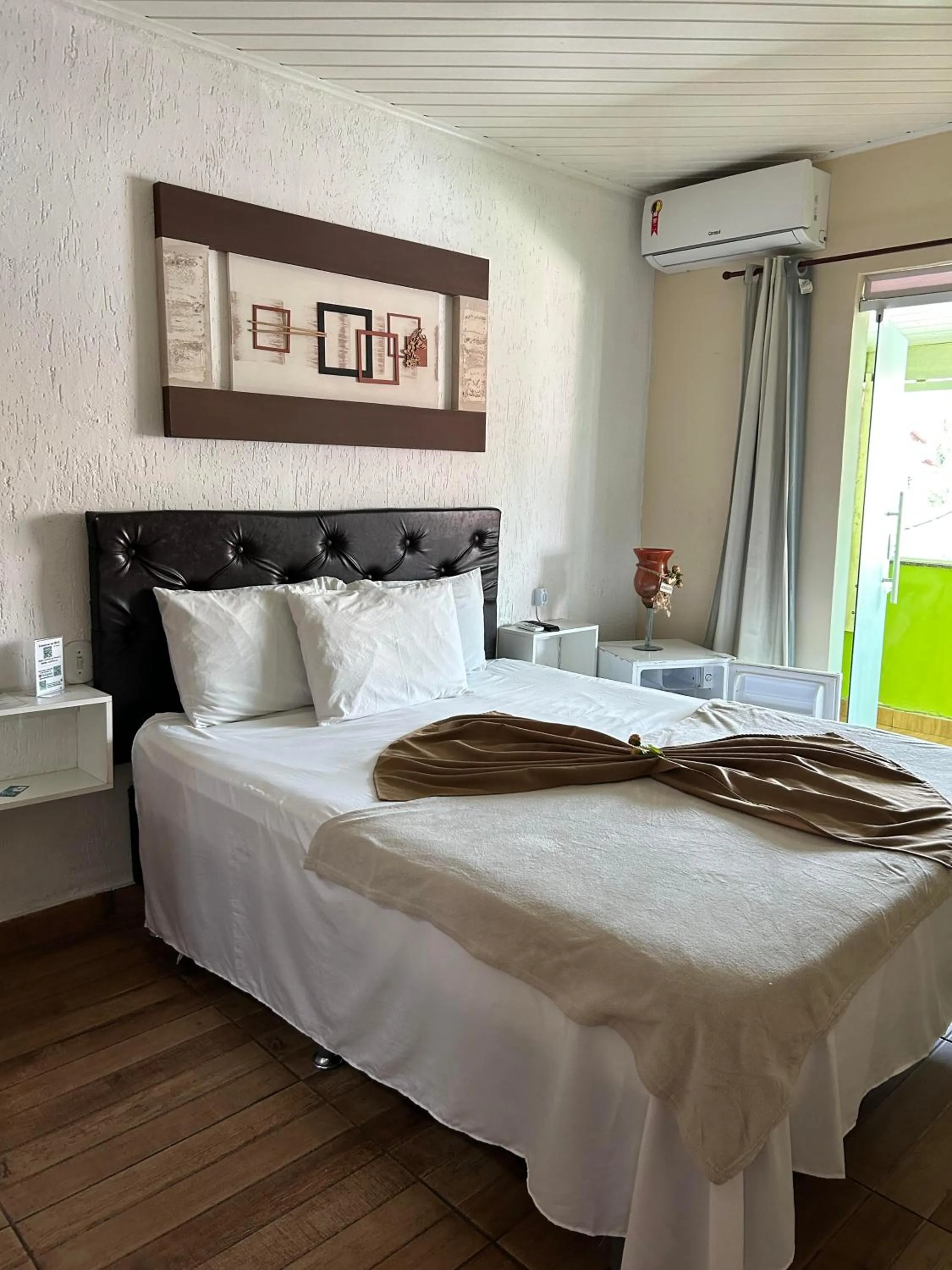 Bed in Pousada Caminho do Pontal