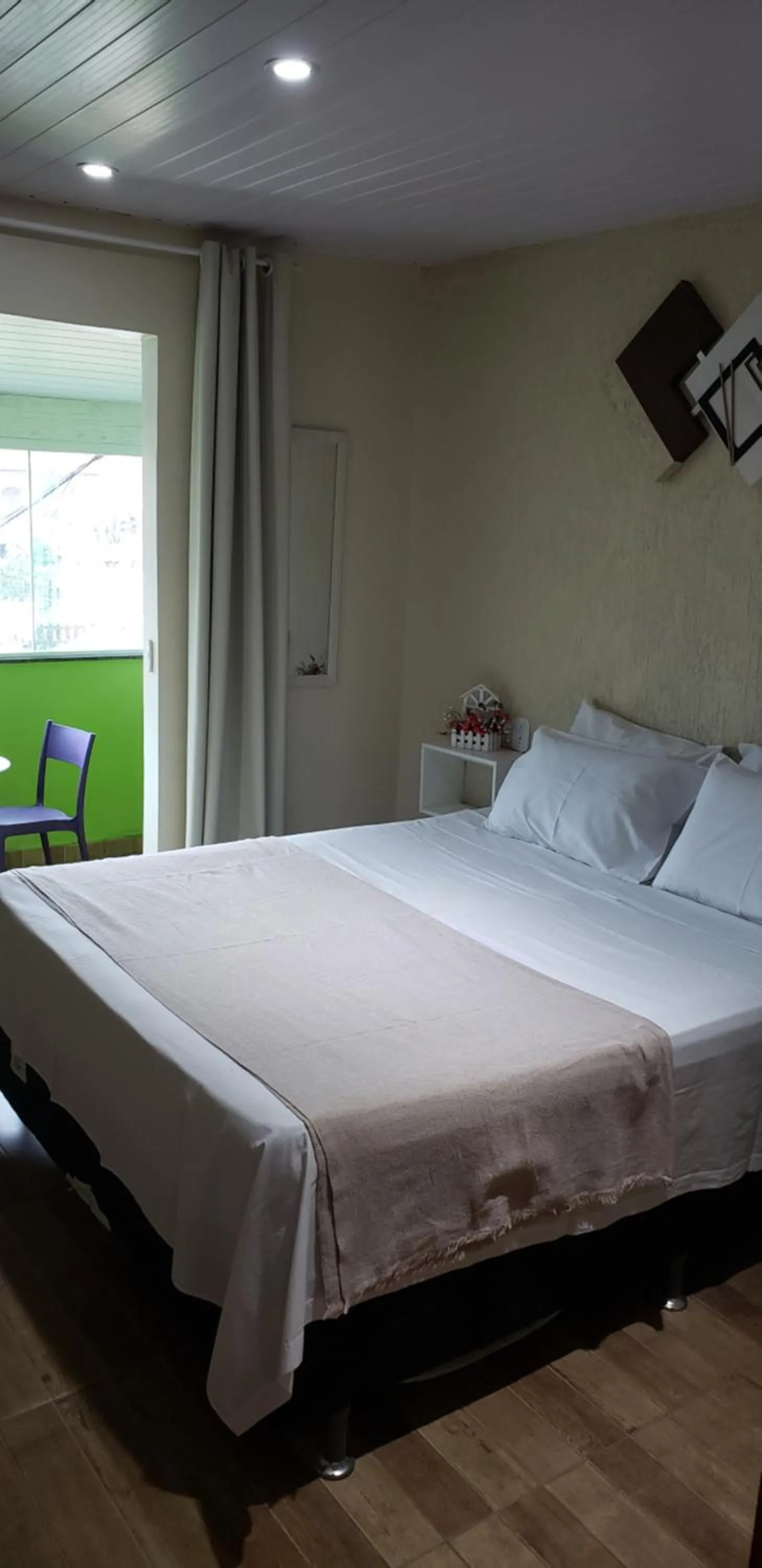 Bed in Pousada Caminho do Pontal