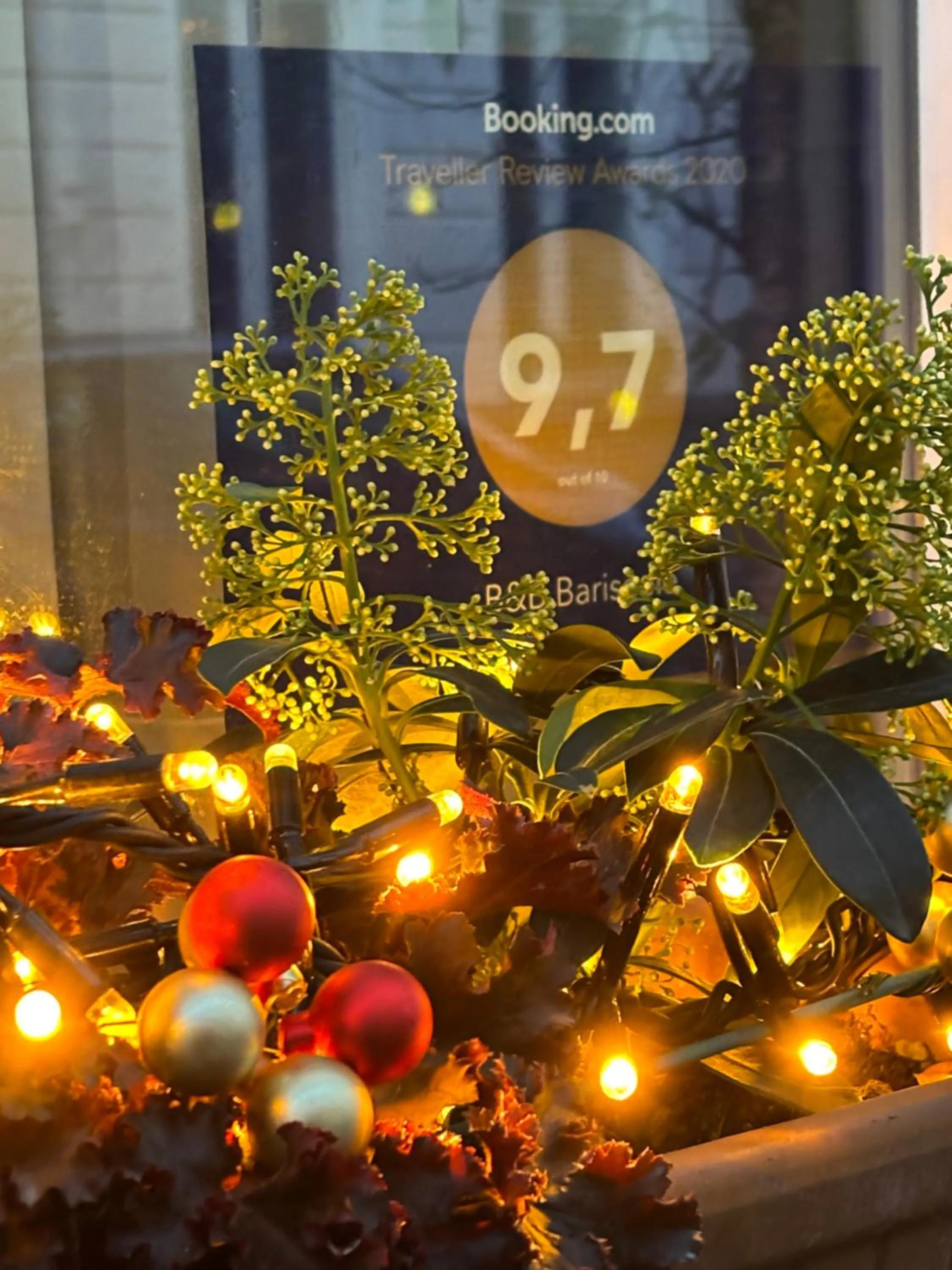 Decorative detail in Bariseele B&B