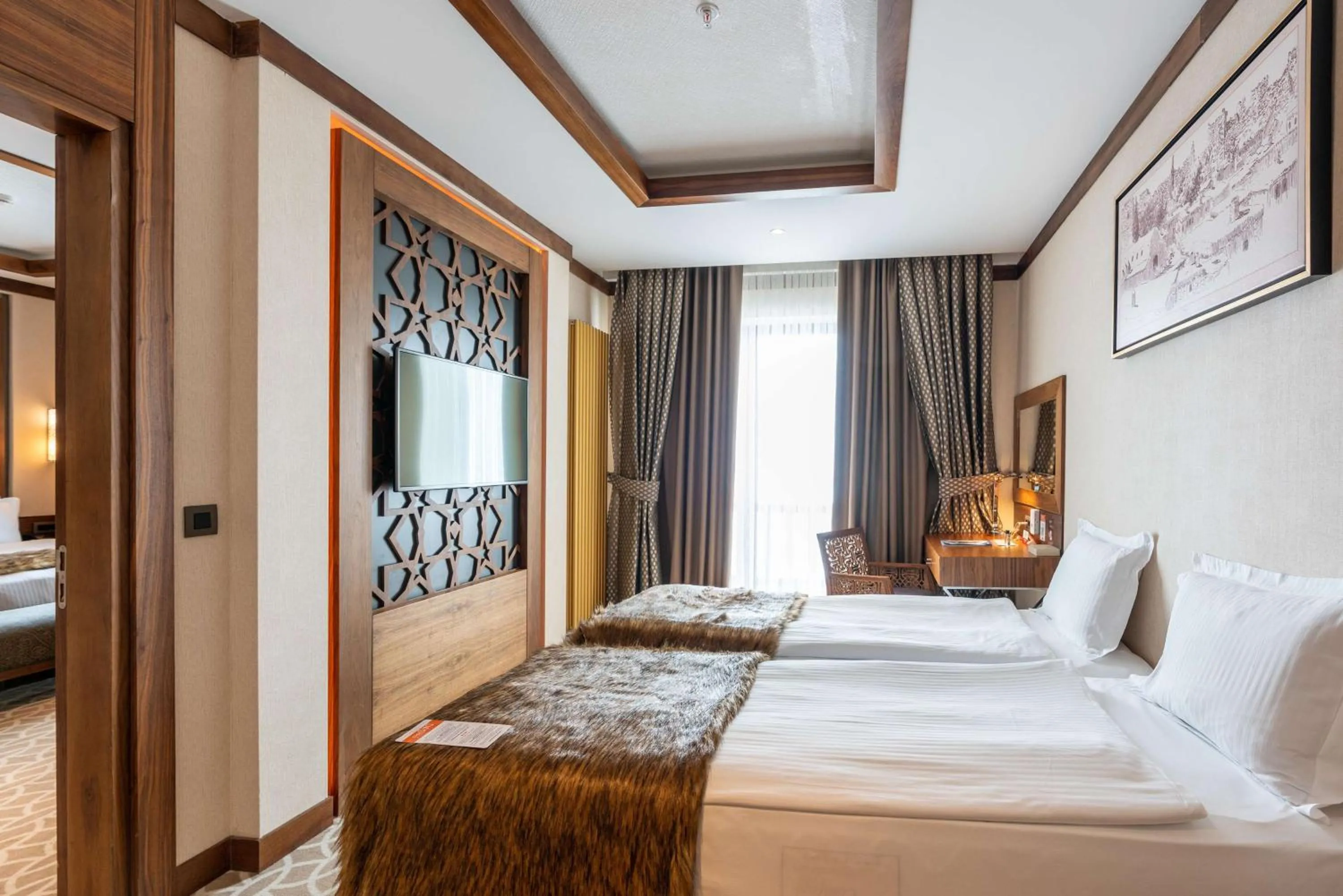 Bedroom, Bed in Das 3917