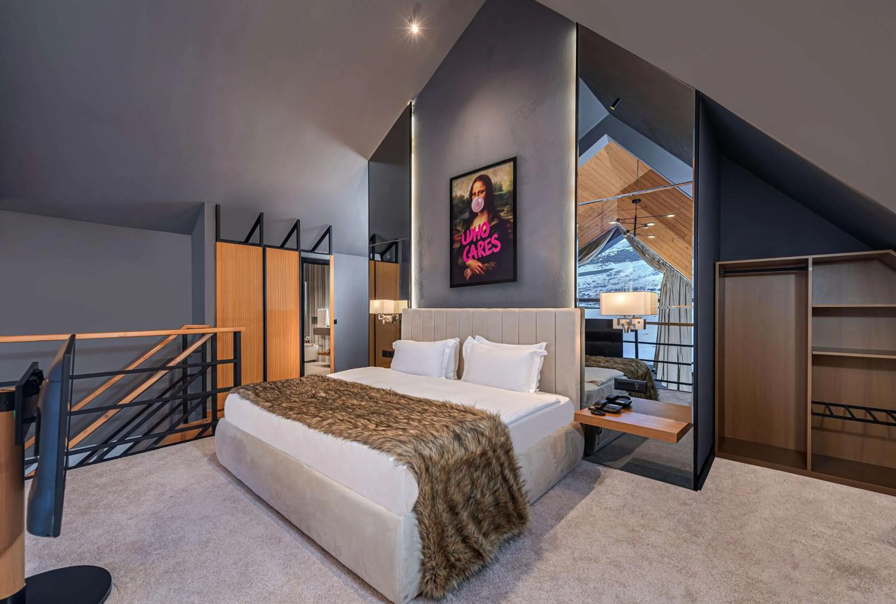 Bedroom, Bed in Das 3917