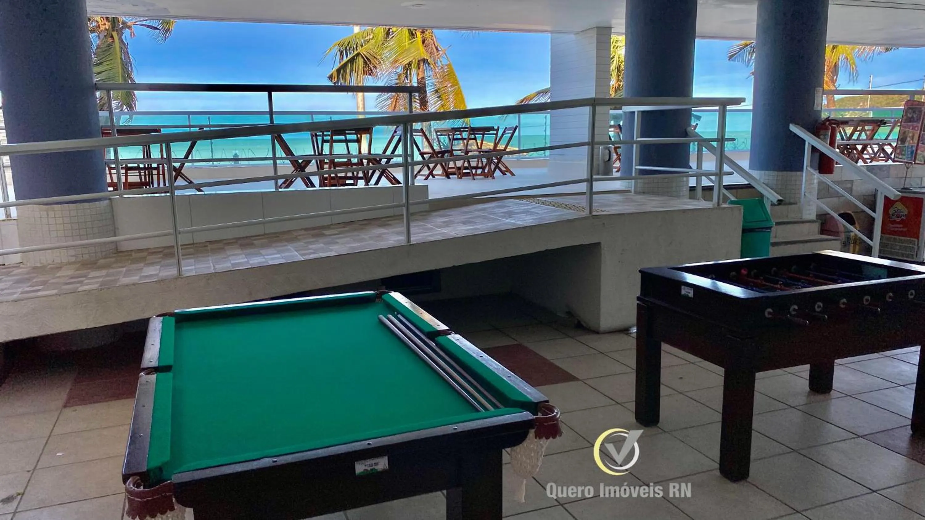 Billiard in Ponta Negra Beach beira-mar