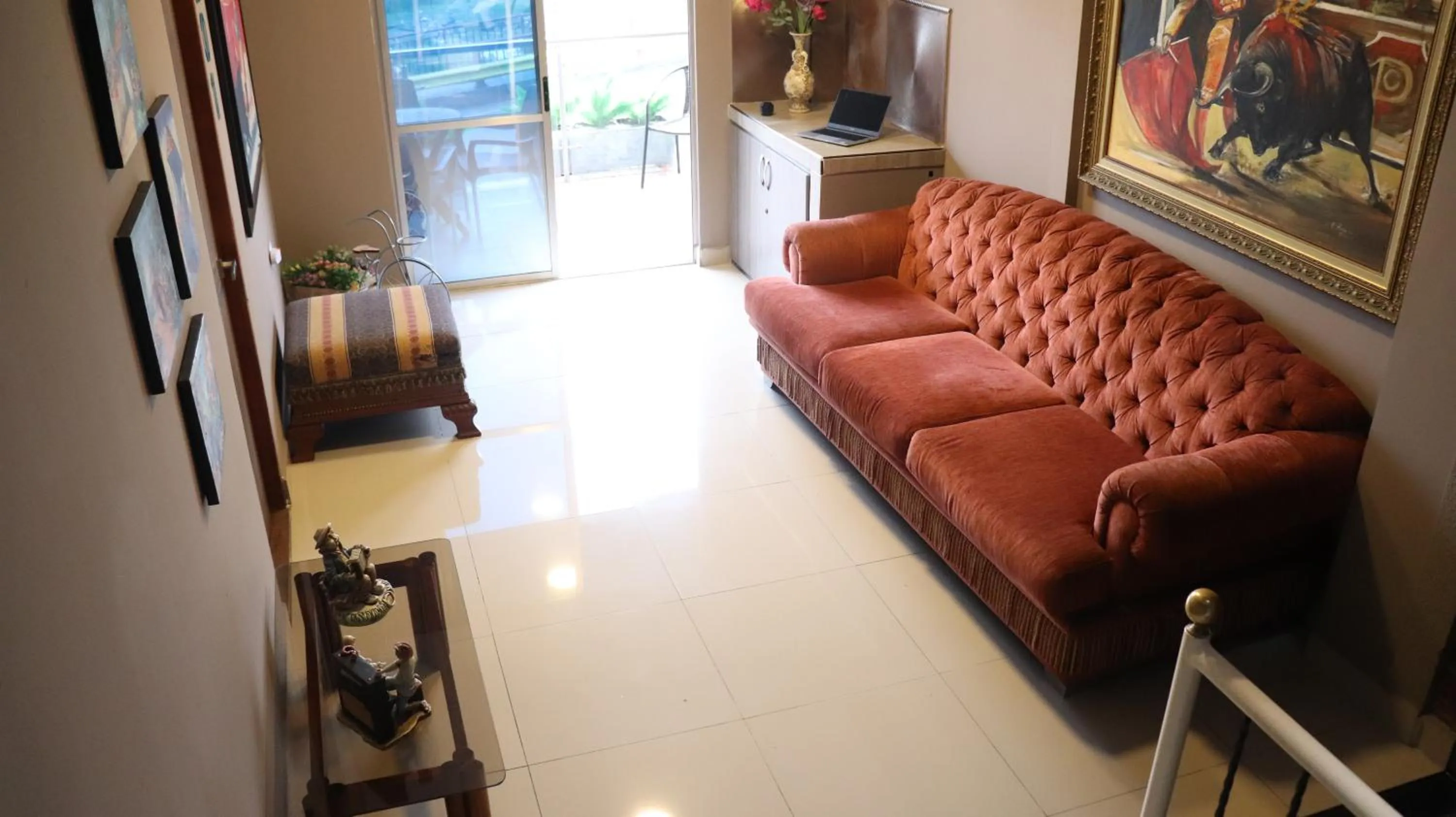 Living room in Hotel Simón Plaza