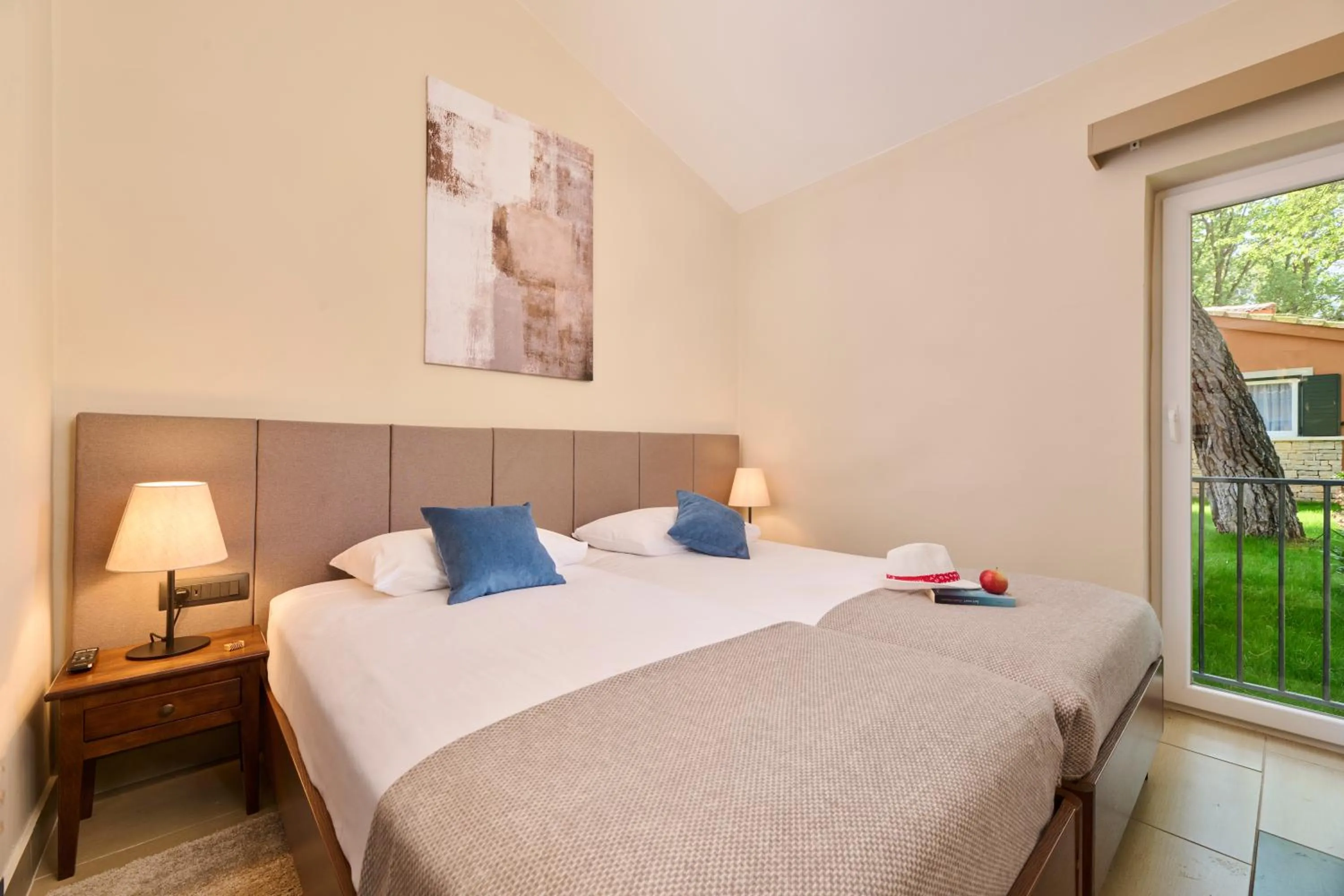 Bed in Istrian Villas Plava Laguna