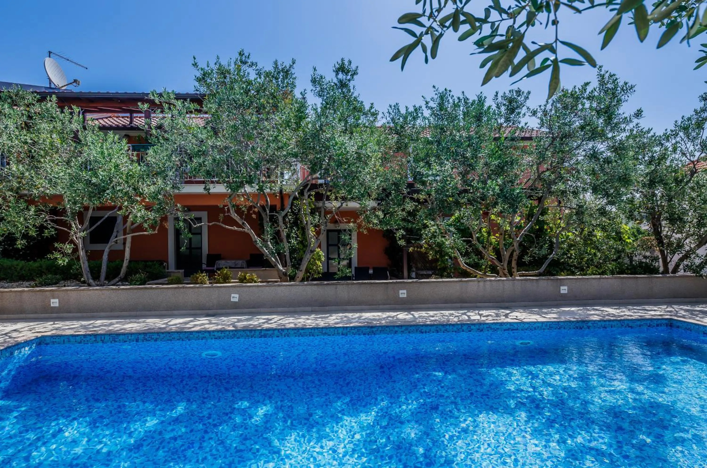Swimming pool in Villa Rustica Dalmatia