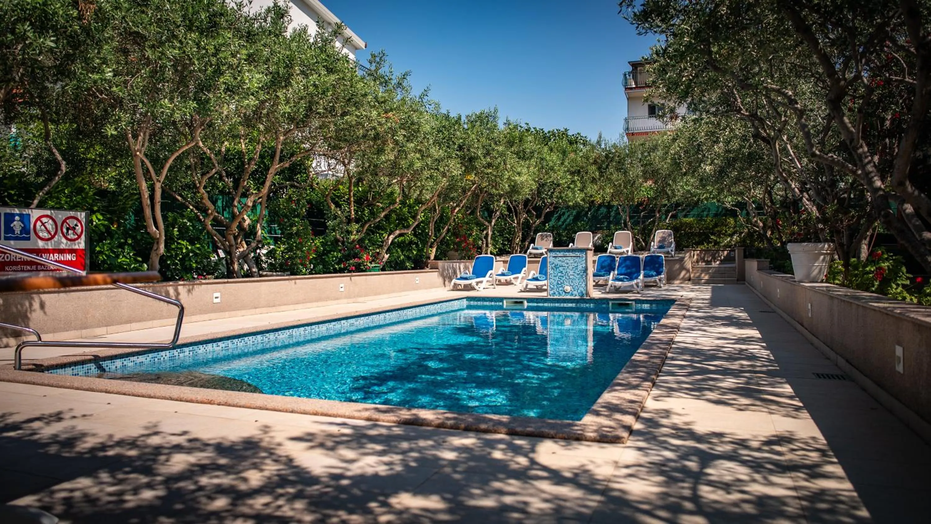 Swimming pool in Villa Rustica Dalmatia