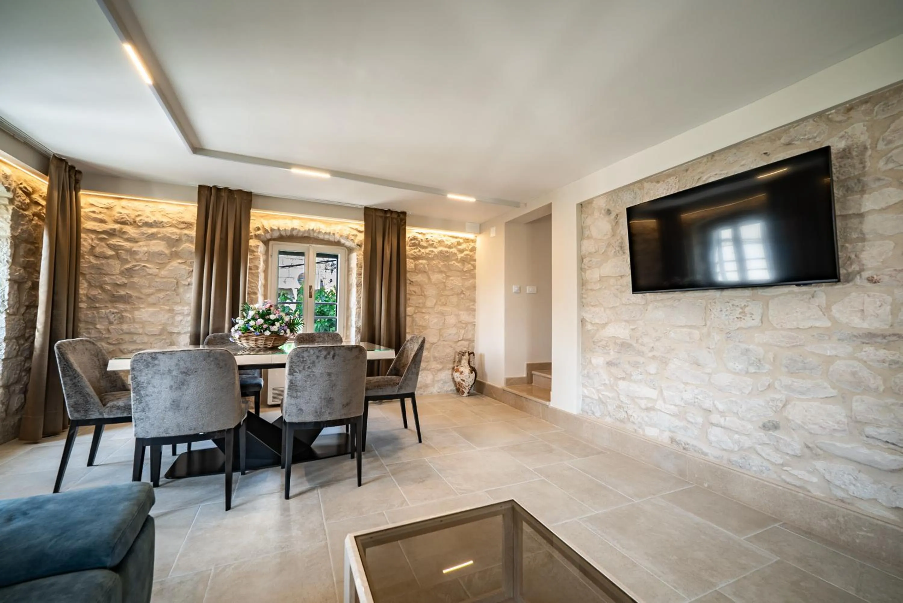 Dining area in Villa Rustica Dalmatia