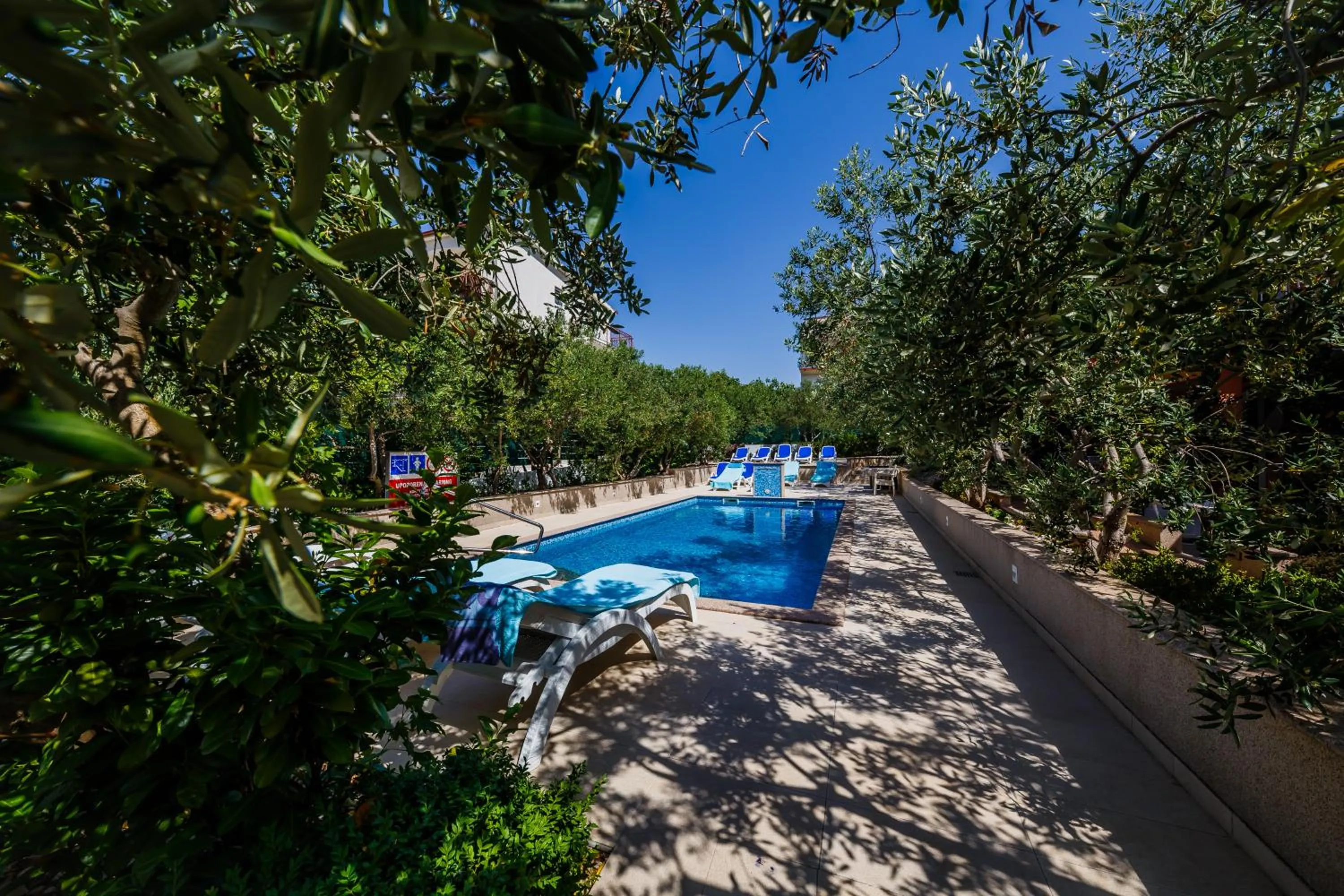 Swimming pool in Villa Rustica Dalmatia