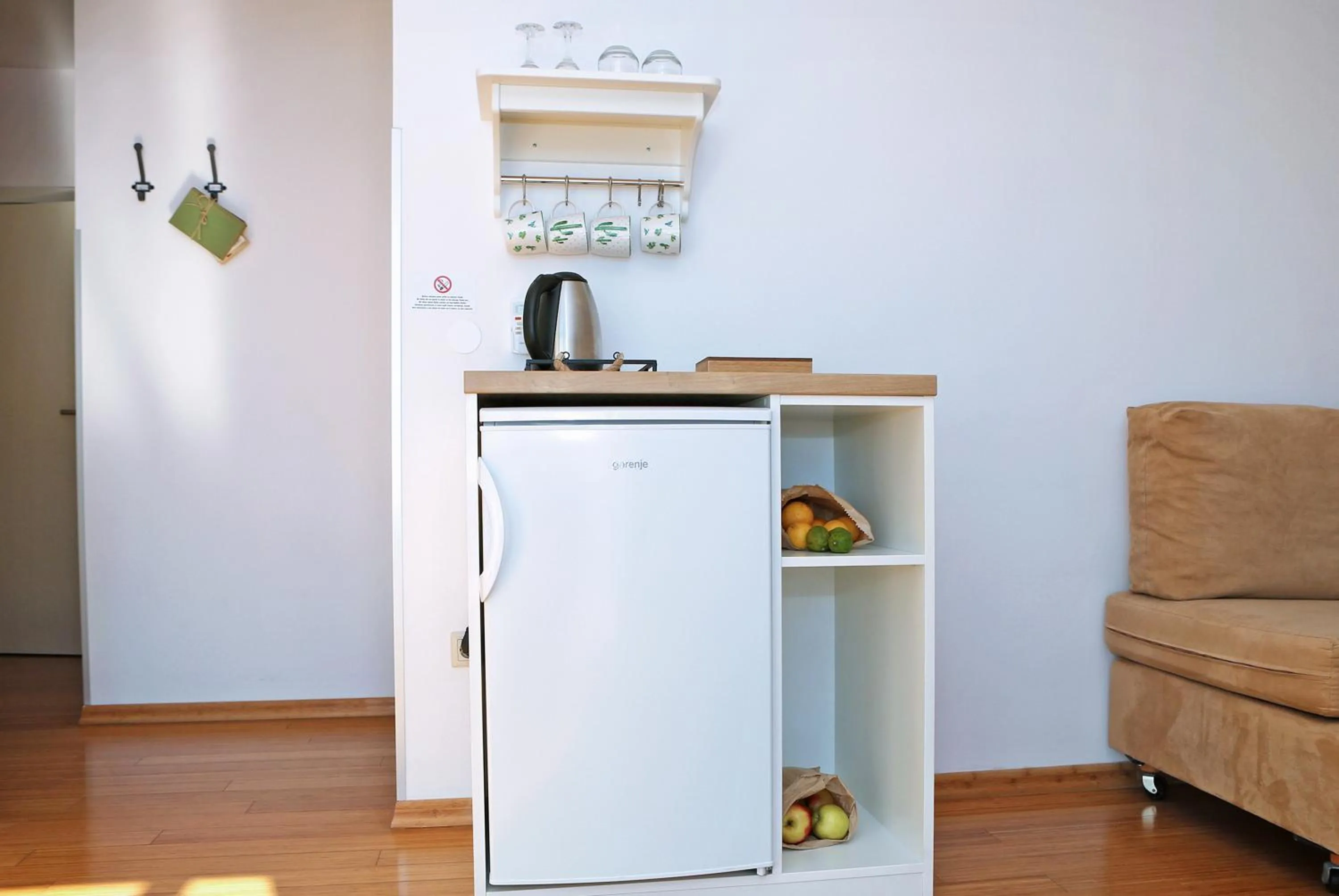 Coffee/tea facilities in Hotel Delfin