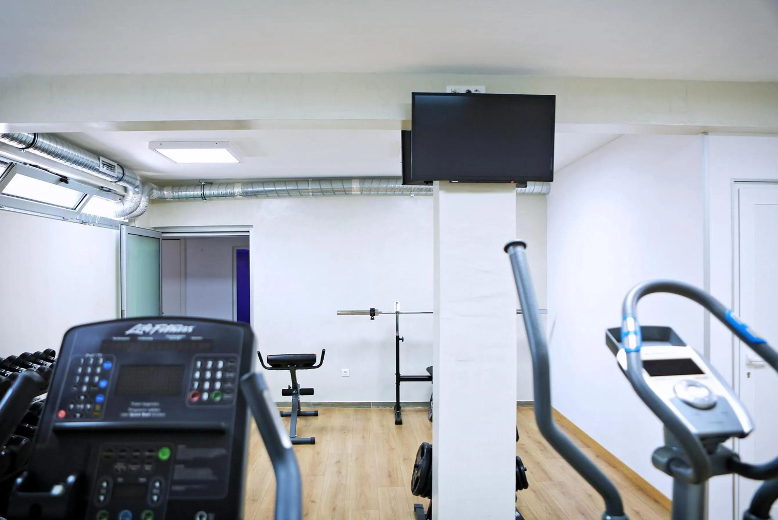 Fitness centre/facilities in Hotel Delfin