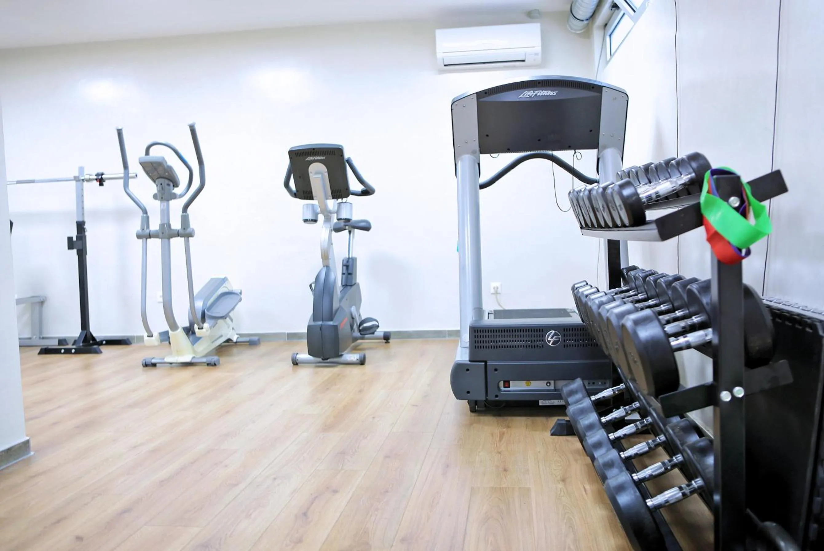 Fitness centre/facilities in Hotel Delfin