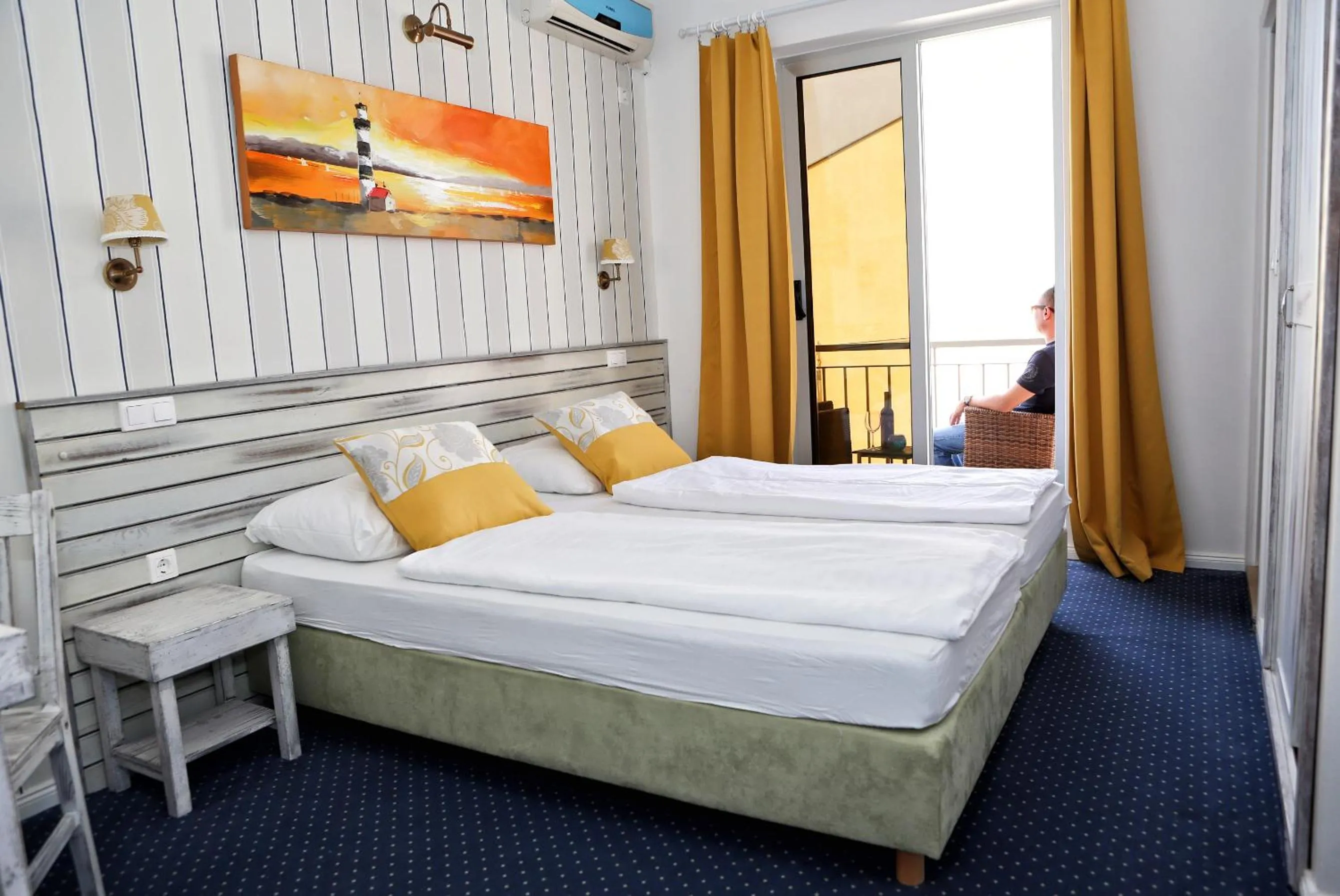 Photo of the whole room, Bed in Hotel Delfin