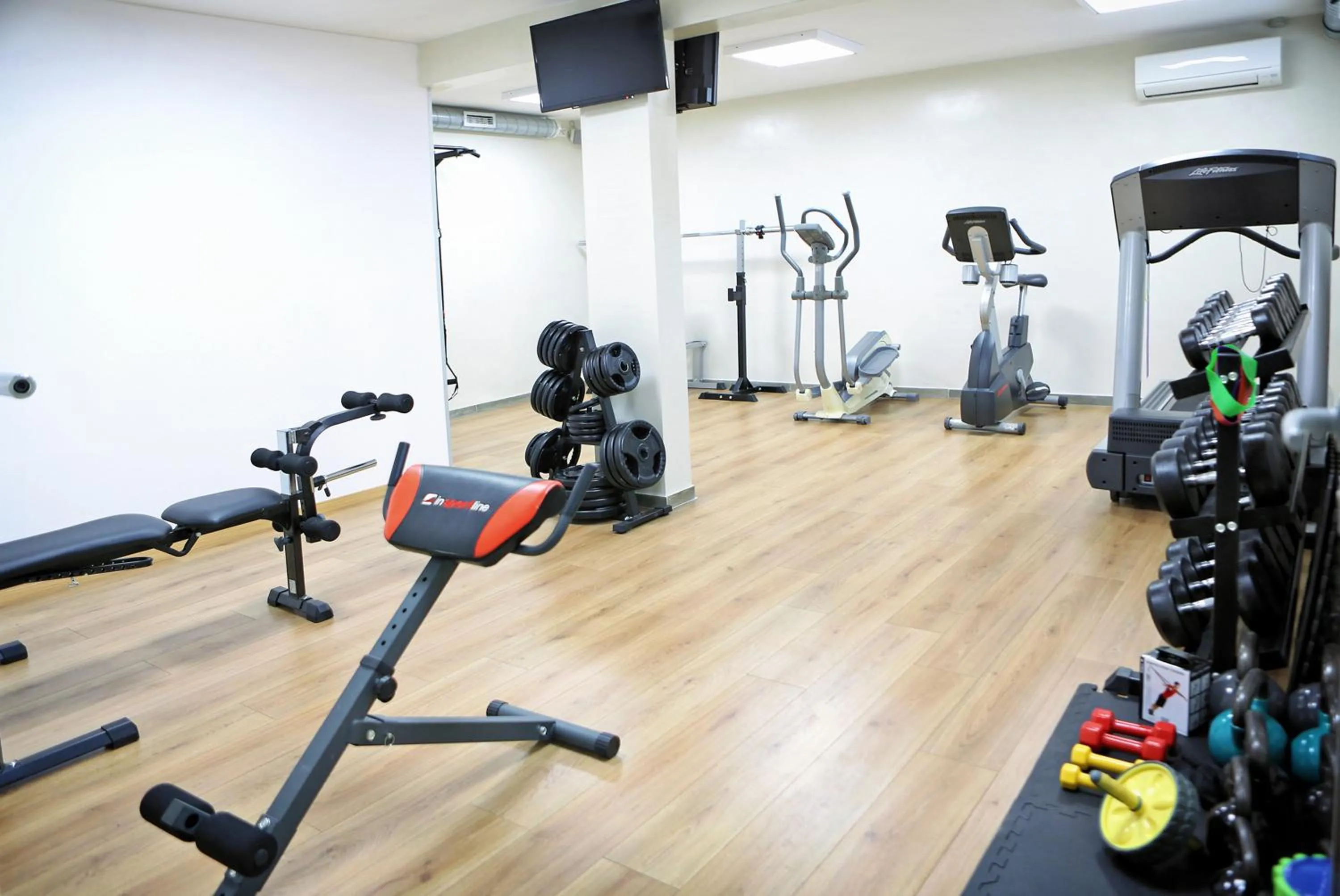 Fitness centre/facilities in Hotel Delfin