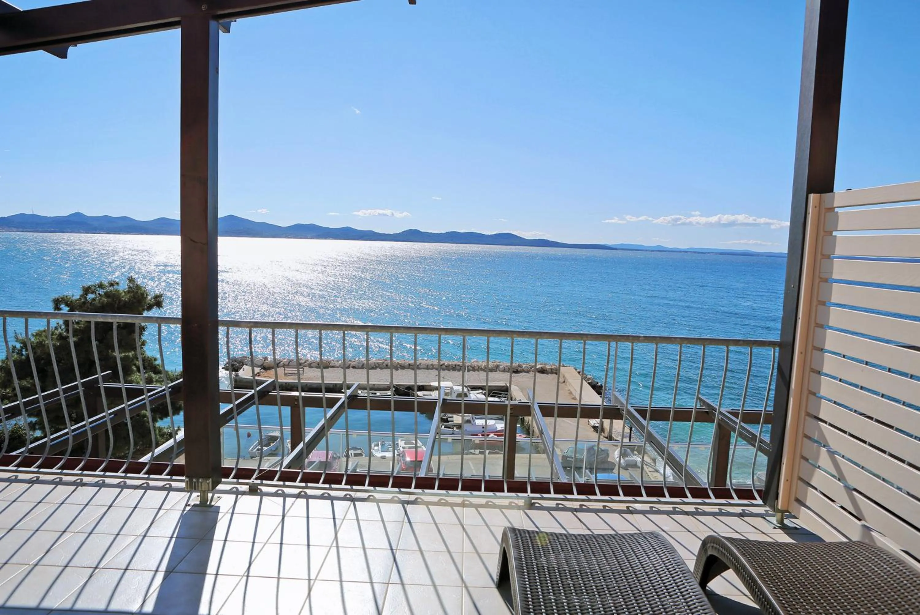 Balcony/Terrace in Hotel Delfin