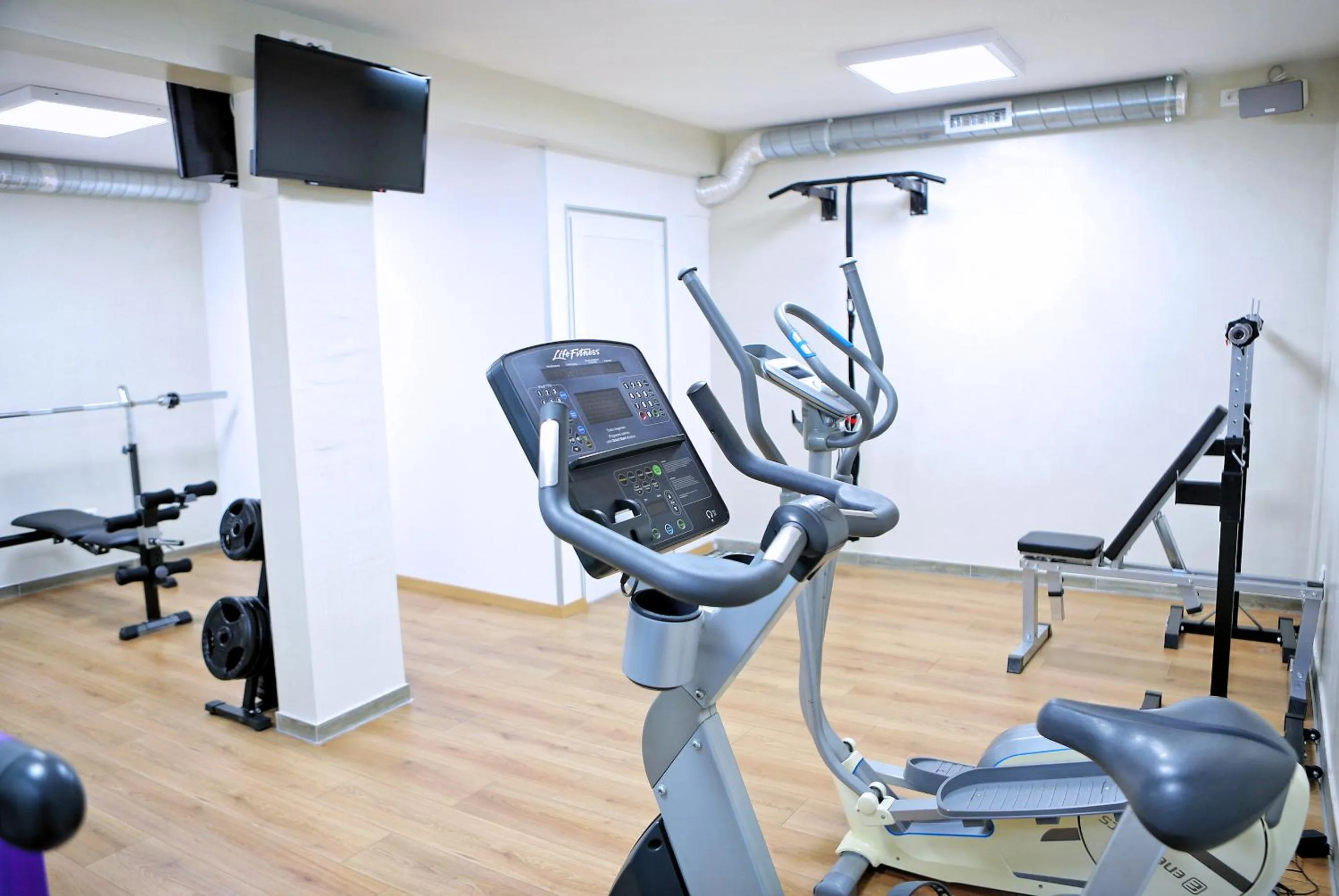 Fitness centre/facilities in Hotel Delfin