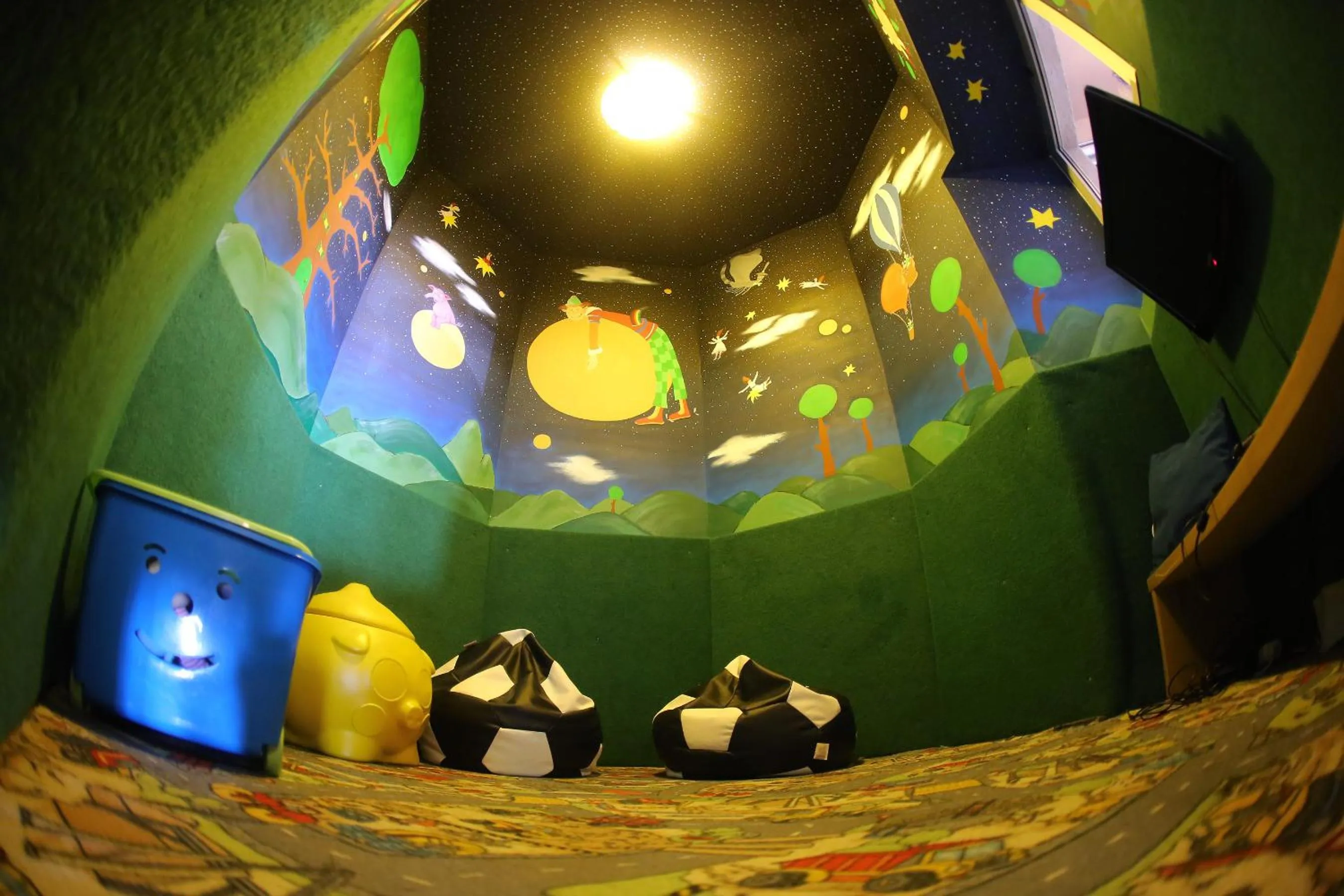 Children play ground in Hotel Delfin