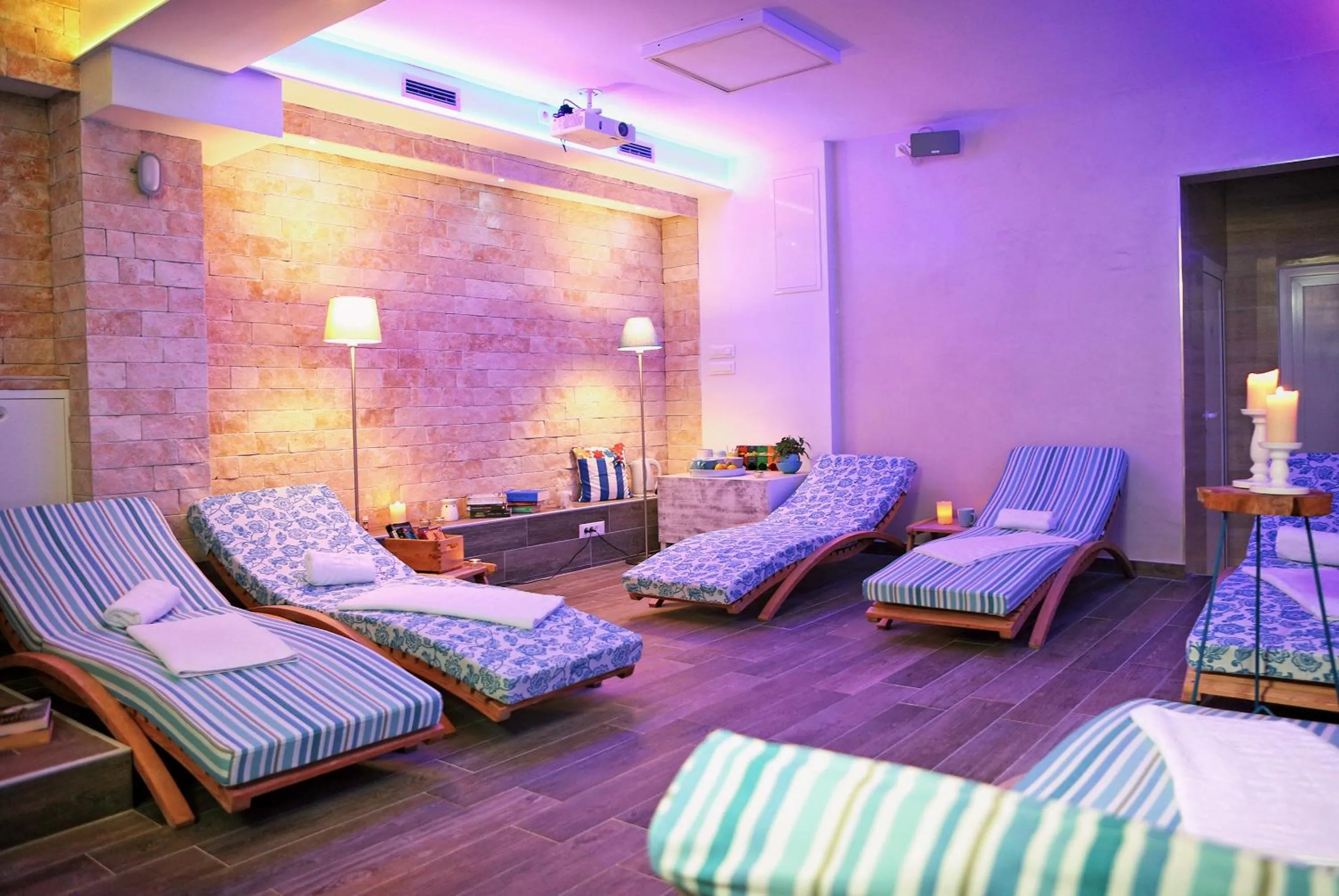 Spa and wellness centre/facilities in Hotel Delfin