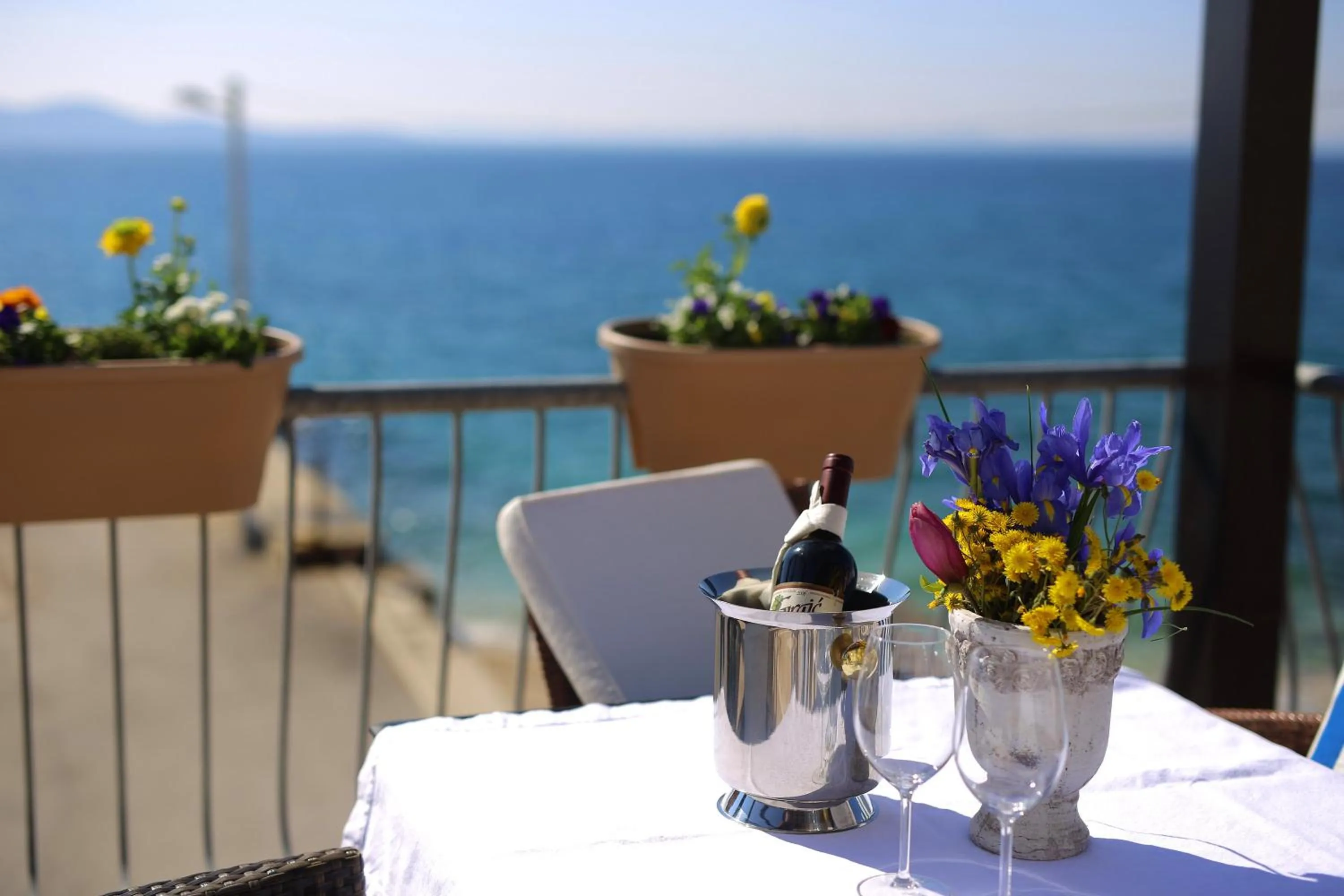 Sea view in Hotel Delfin