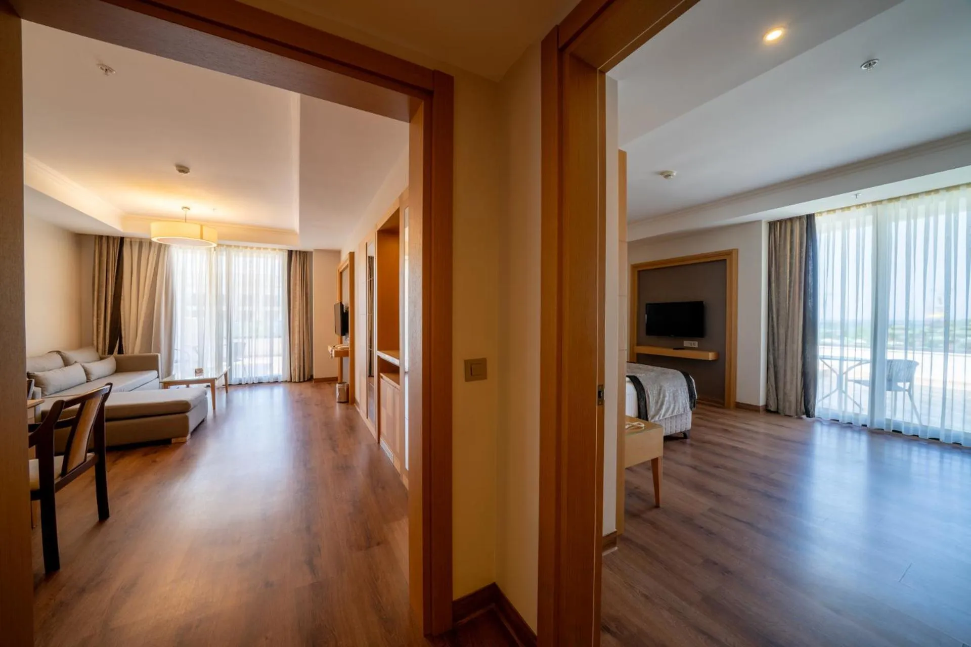 Bed in Korumar Ephesus Beach & Spa Resort - Ultra All Inclusive