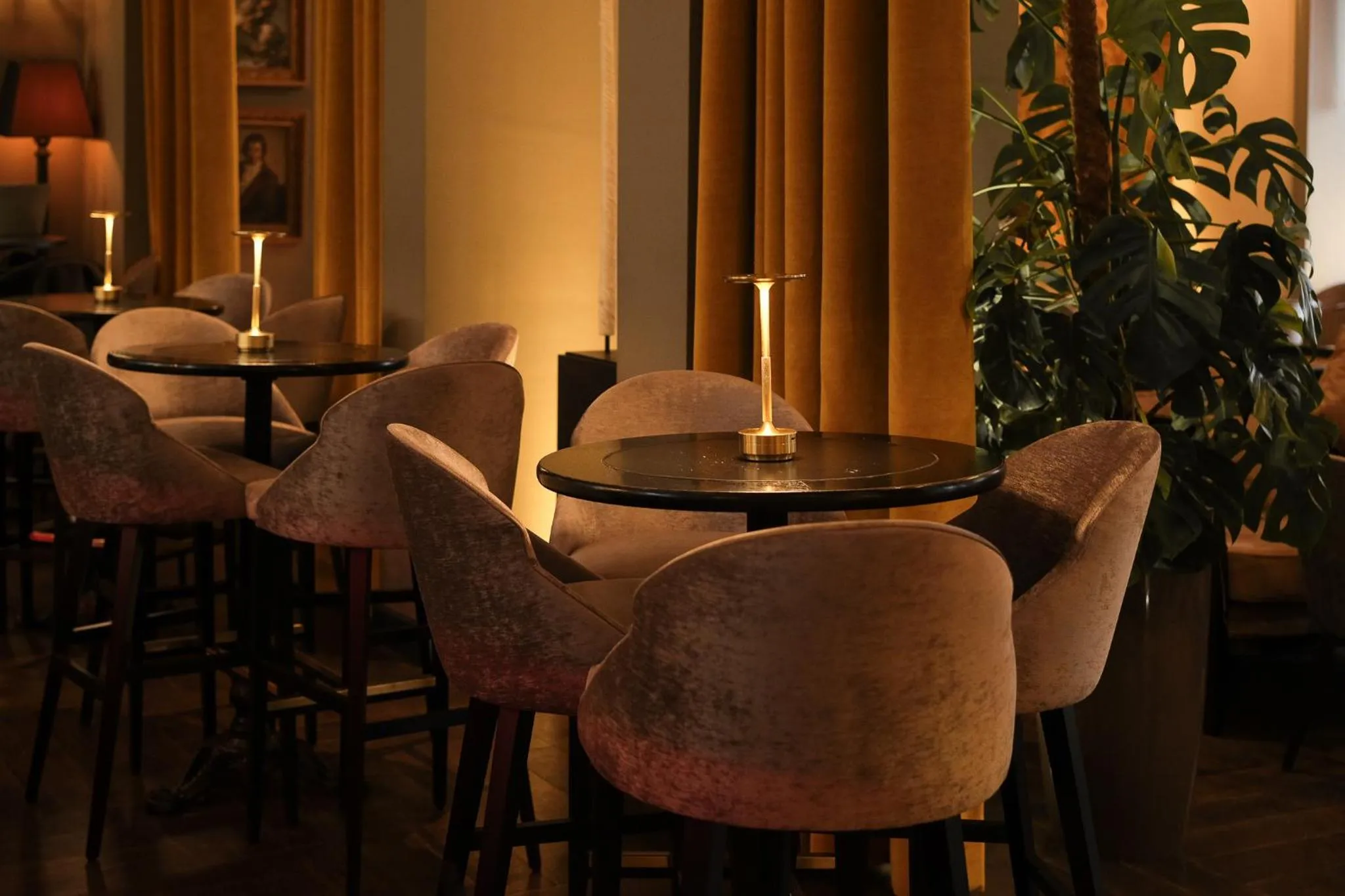Lounge or bar in The Dominican, Brussels, a Member of Design Hotels