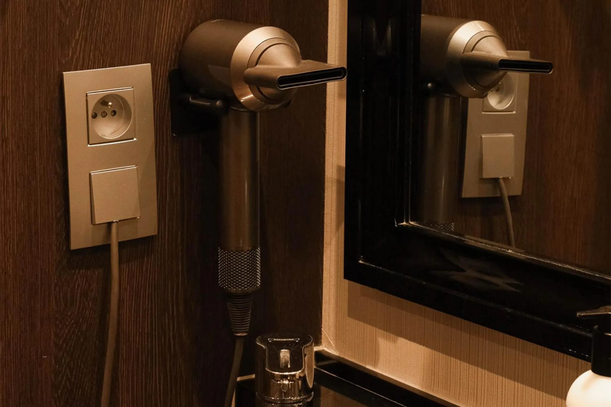 hair dryier in The Dominican, Brussels, a Member of Design Hotels