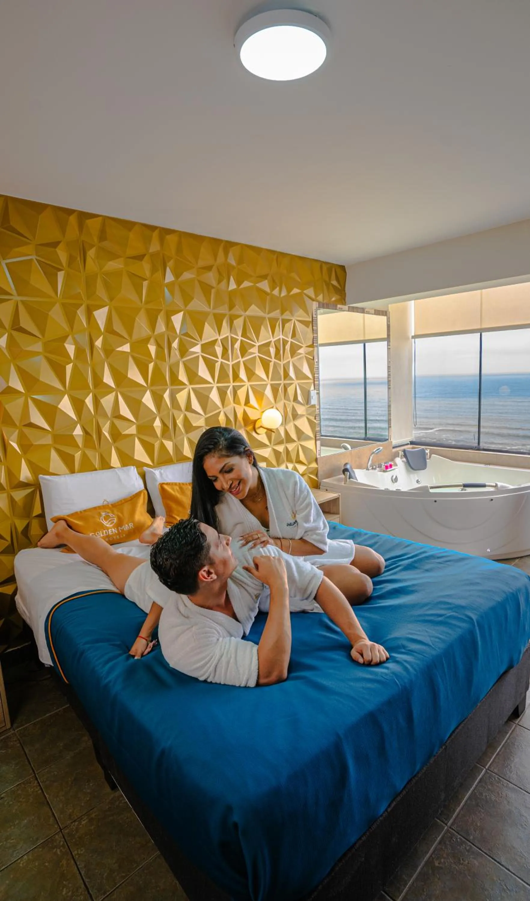 Bed in Golden Mar Hotel