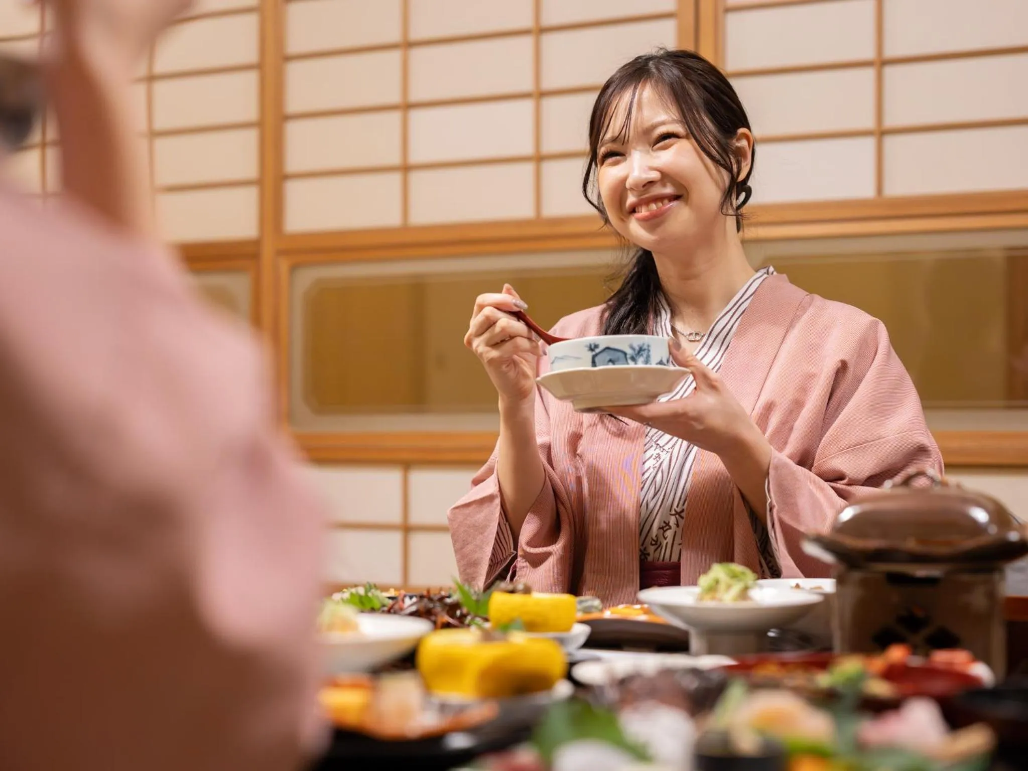 Food in Futsukaichi Hot Spring - Daimaru Besso