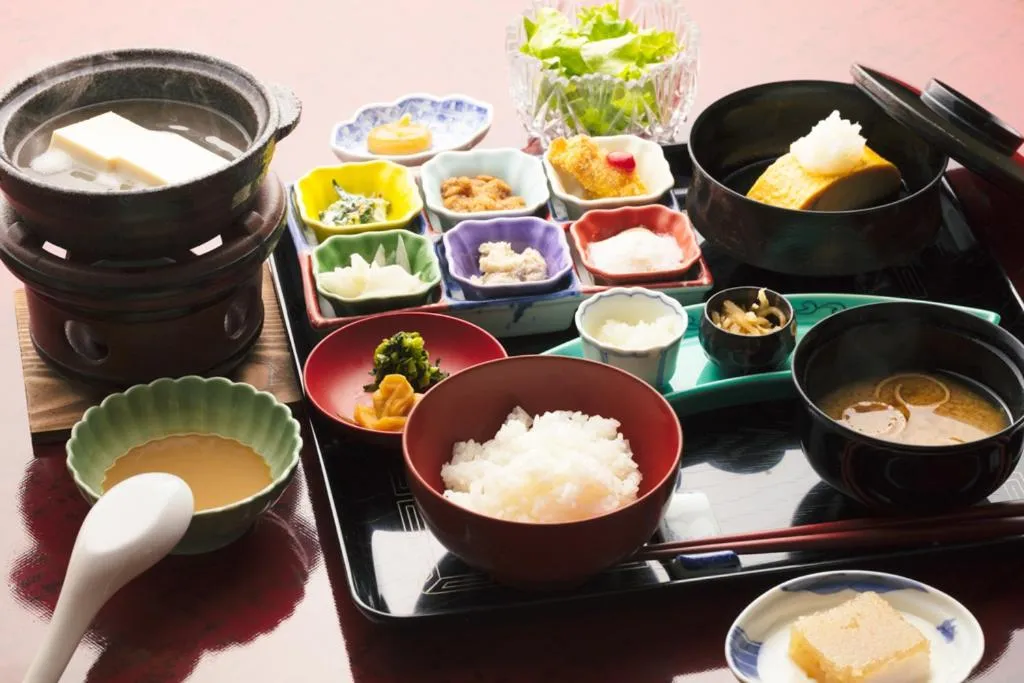 Breakfast in Futsukaichi Hot Spring - Daimaru Besso
