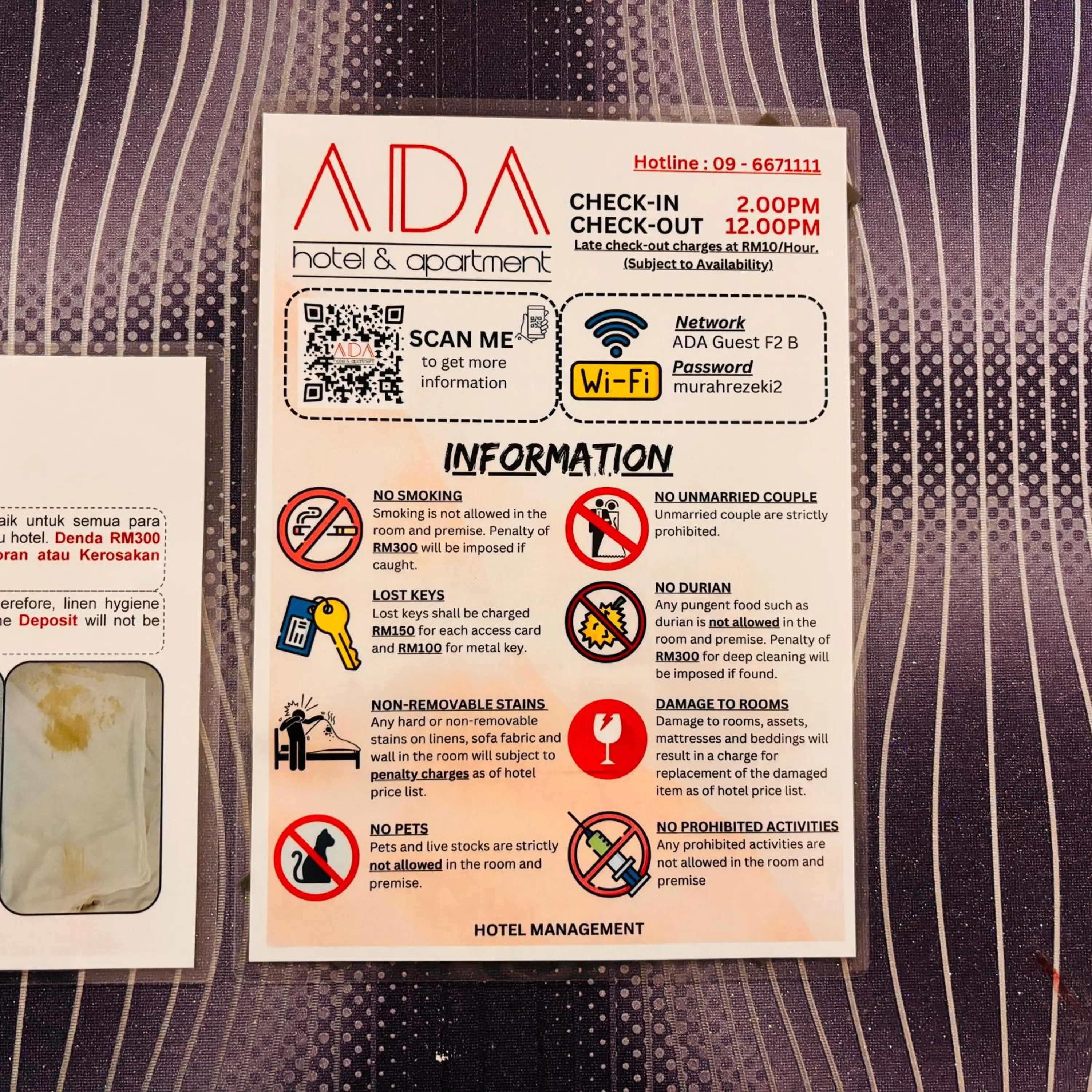 Property logo or sign in Ada Hotel & Apartment