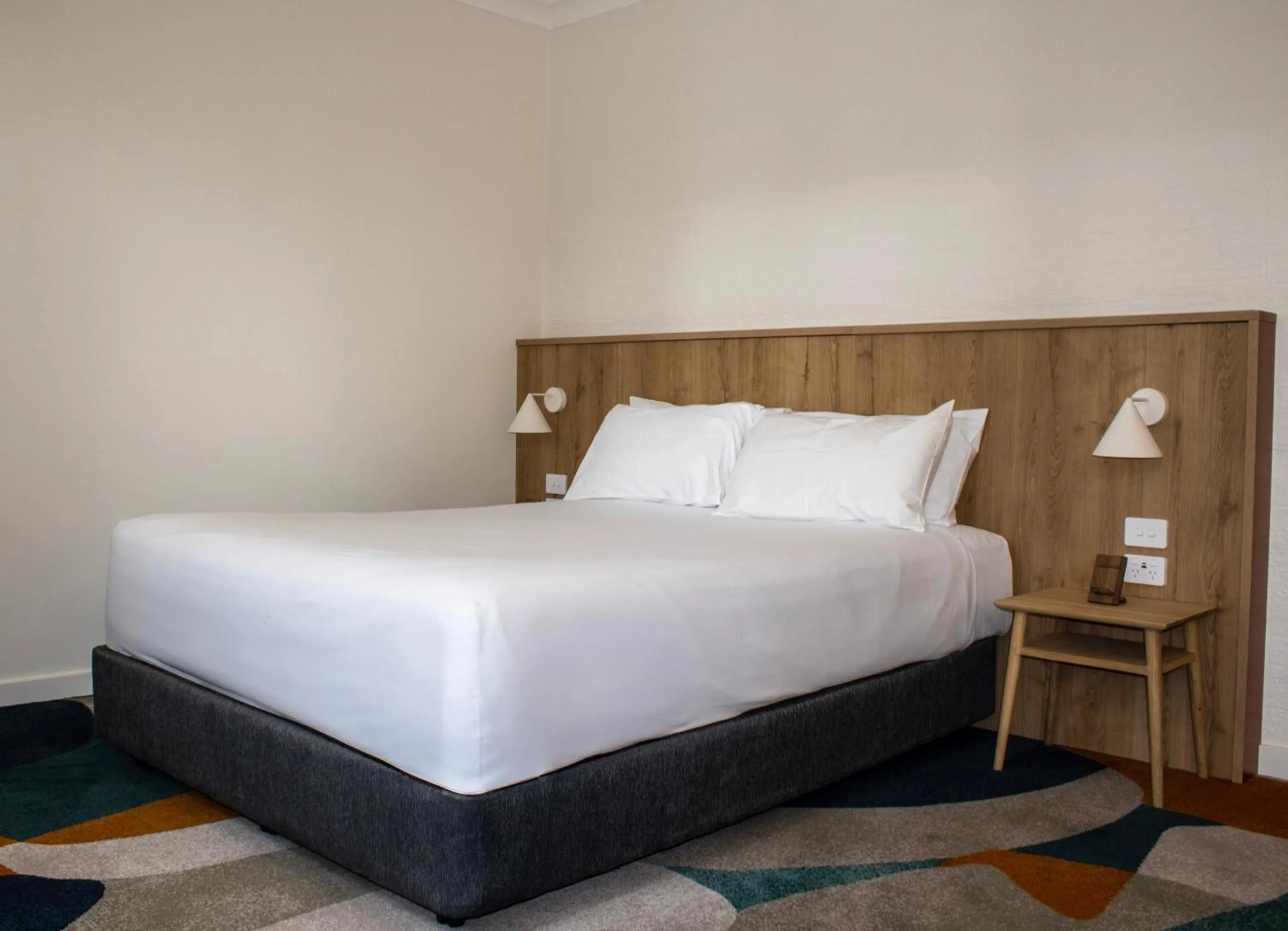 Bed in Seabreeze Beach Hotel