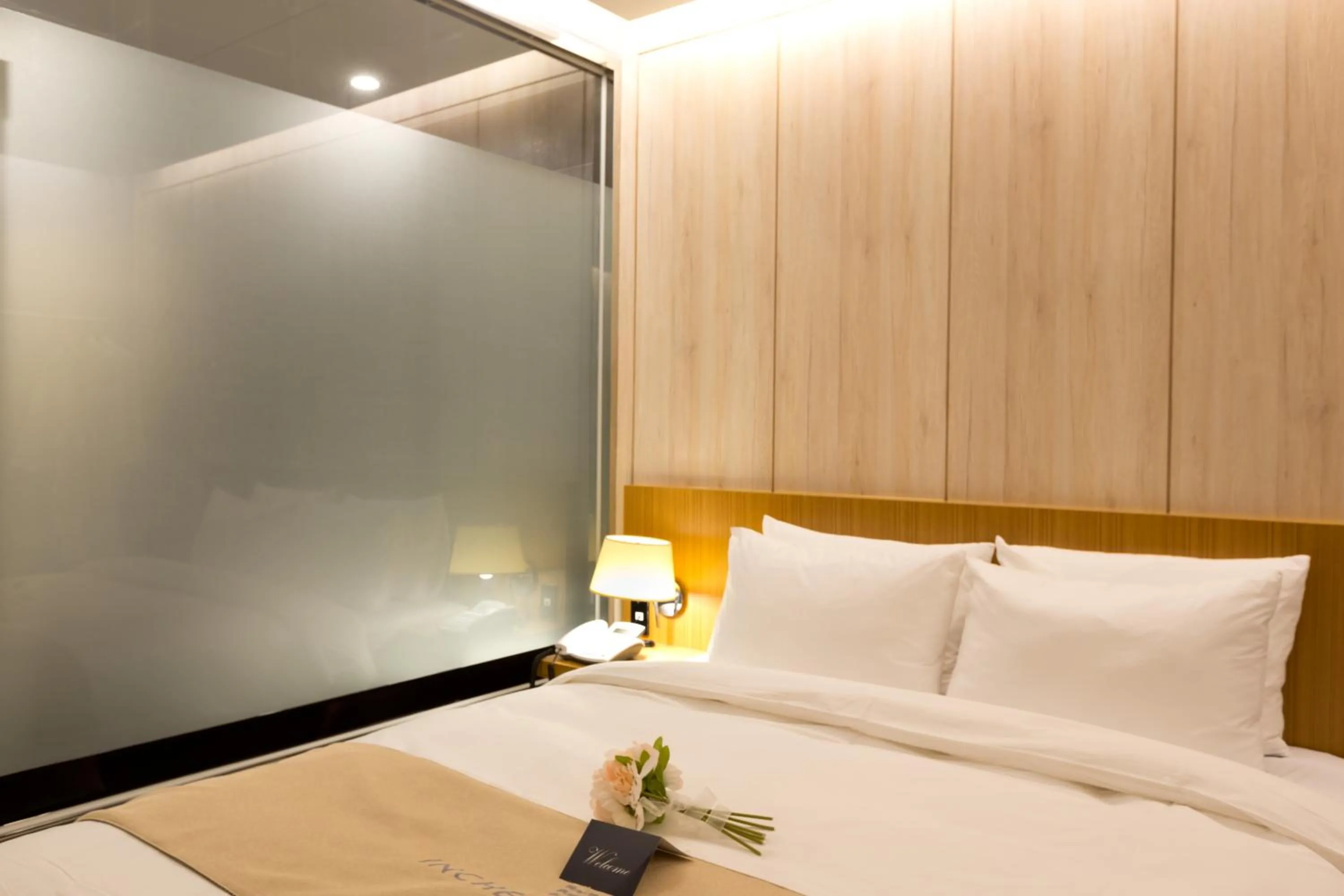 Bed in Incheon Stay Hotel