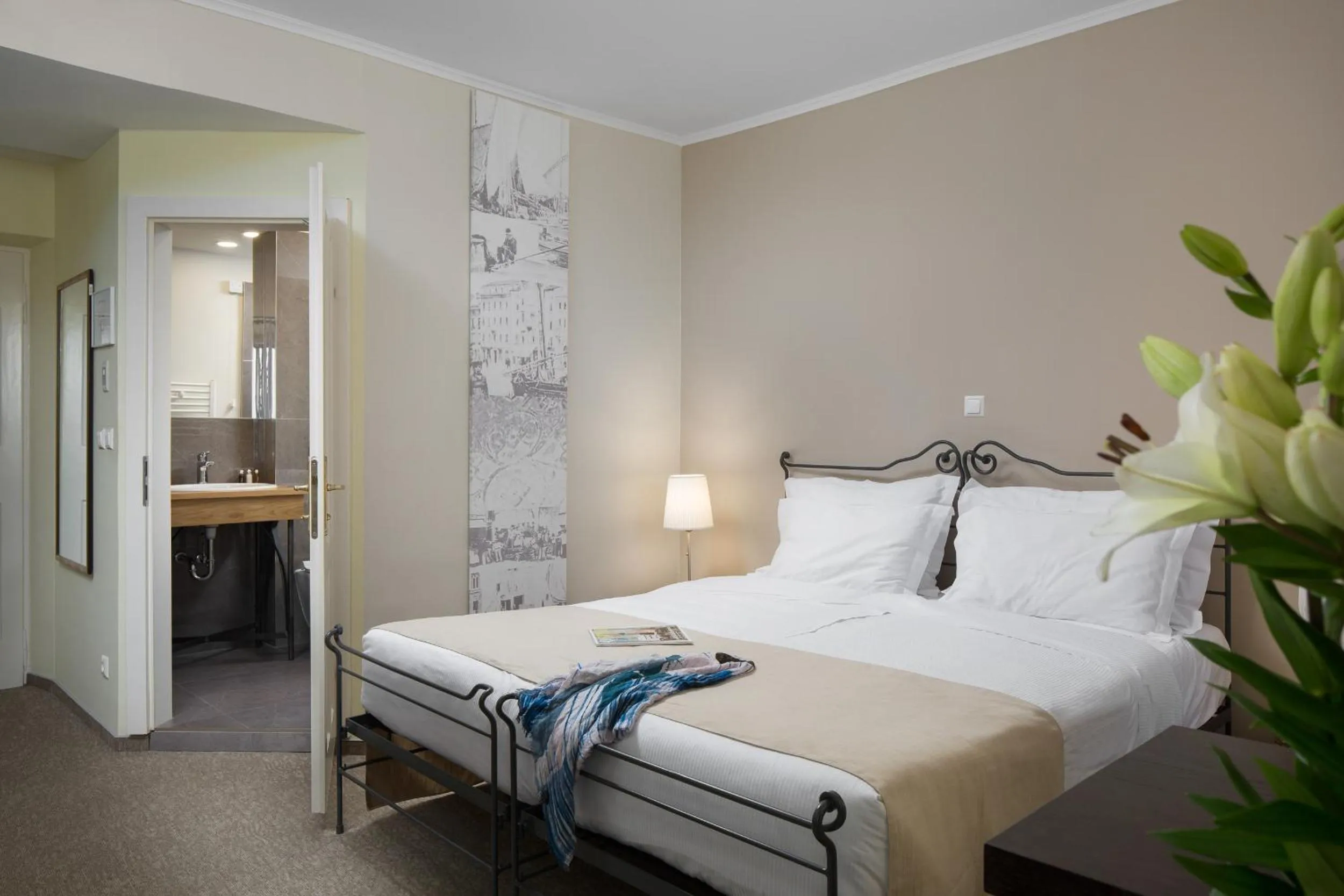 Shower in Hotel Angelo d'Oro