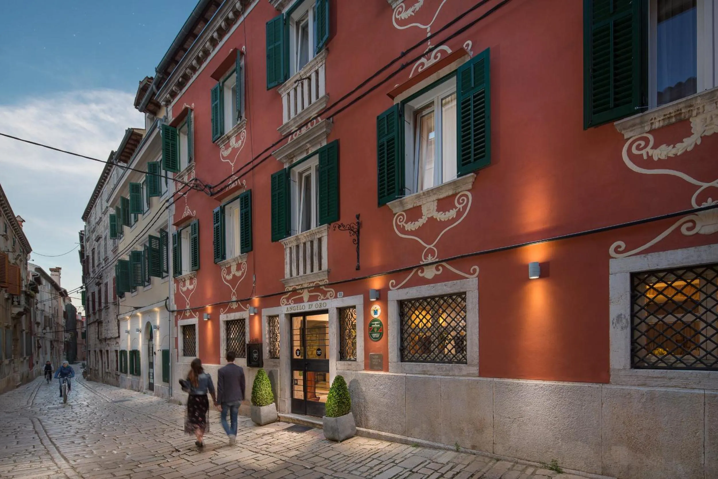 Property building in Hotel Angelo d'Oro
